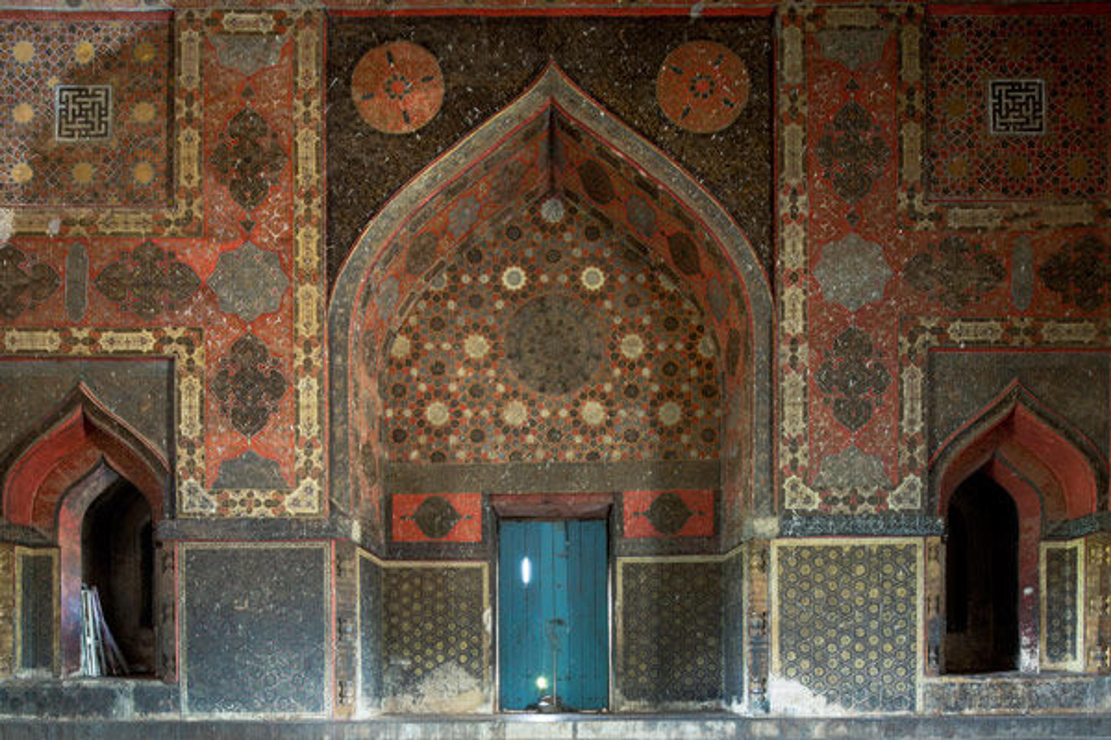 Painted interior, Tomb of Ahmad Shah Bahmani I, Ashtur, ca. 1436. Photography © Antonio Martinelli