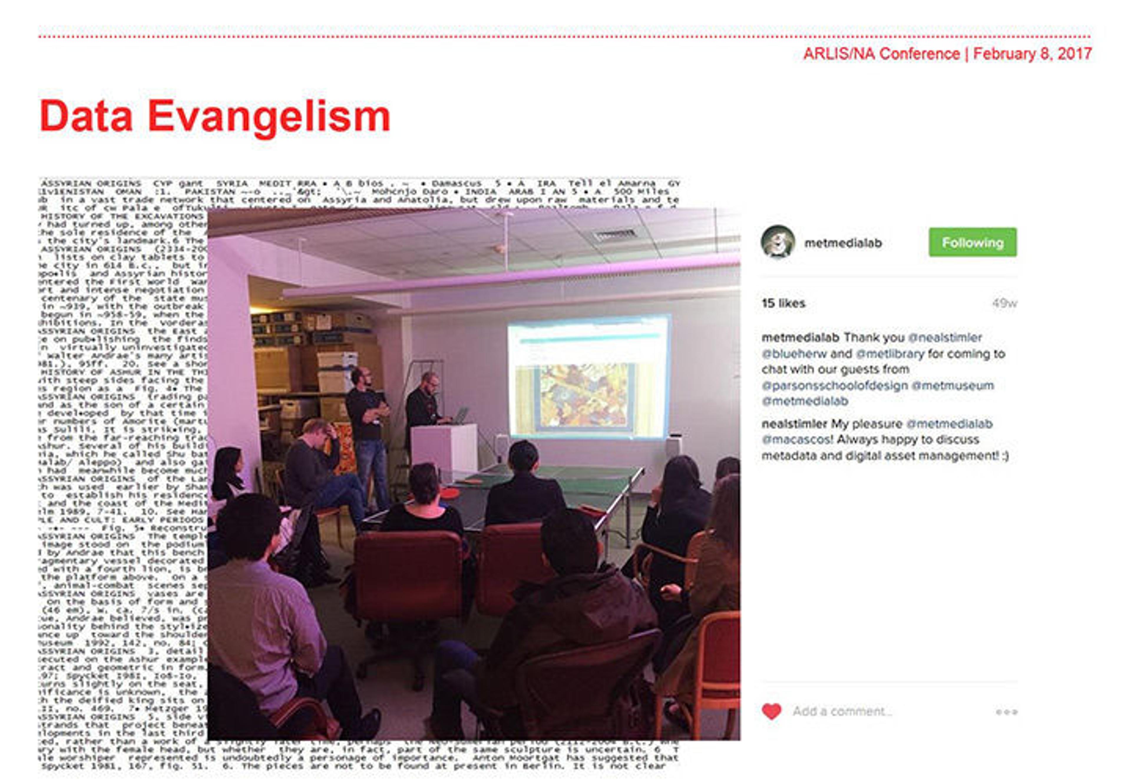 Data Evangelism William Blueher