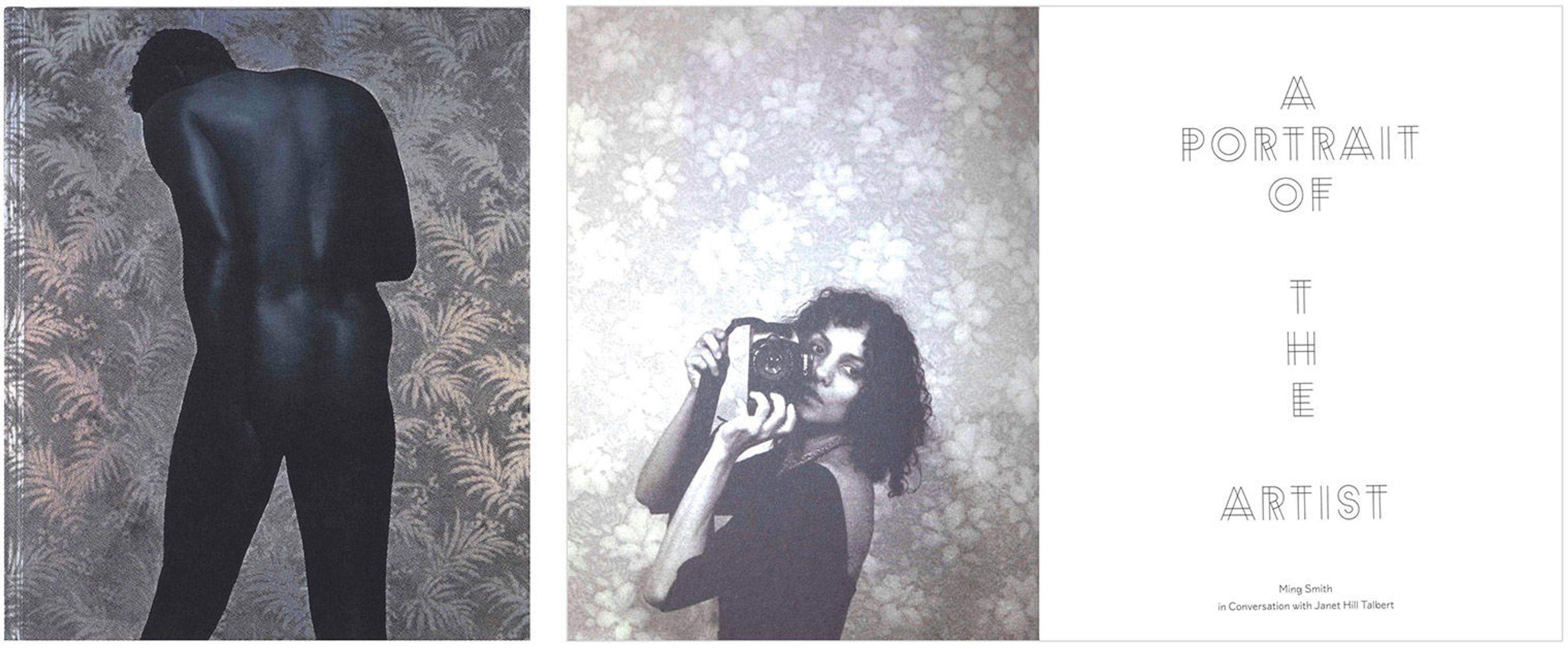 Two photographs and title page from Ming Smith