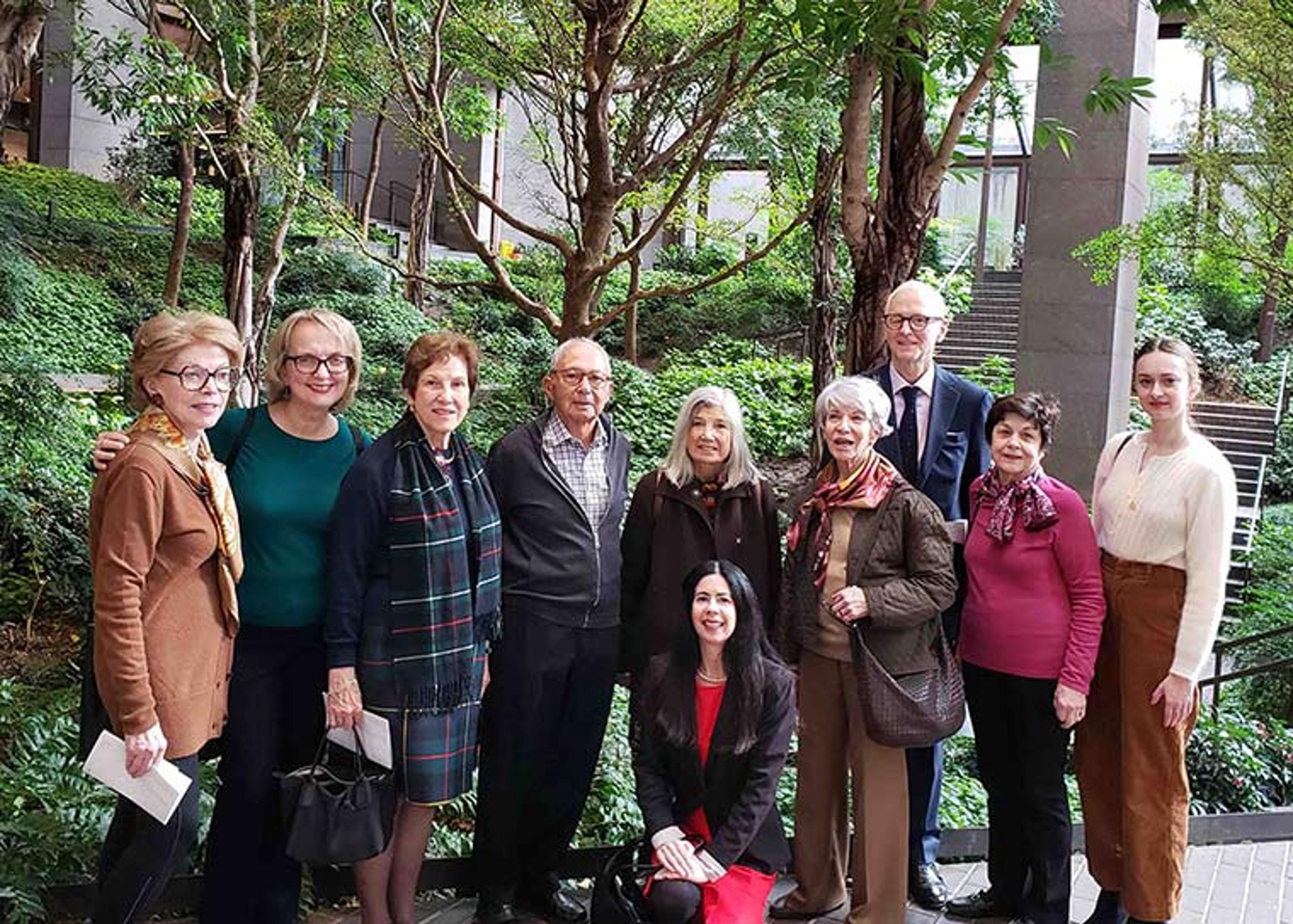 Watson volunteers at Ford Foundation