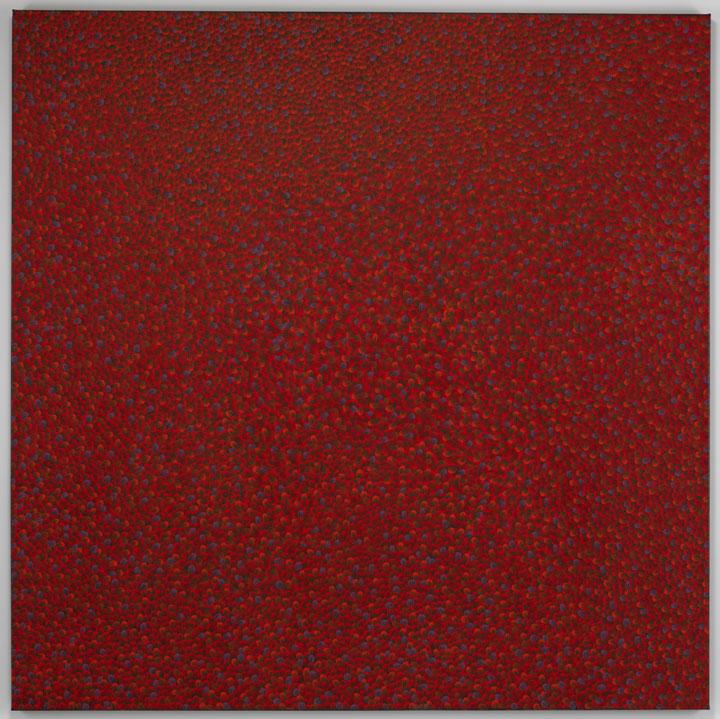 Abie Loy Kemarre (Australian, born ca. 1972) | Bush Hen Dreaming - Bush Leaves | 2017.251.1