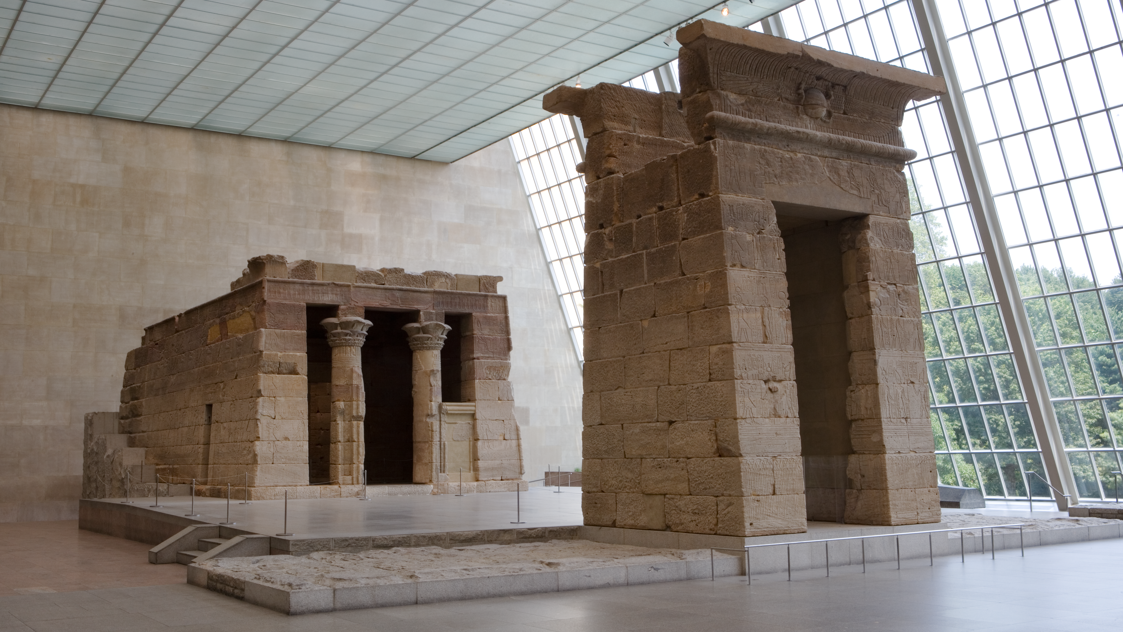 The Temple of Dendur at The Met Museum