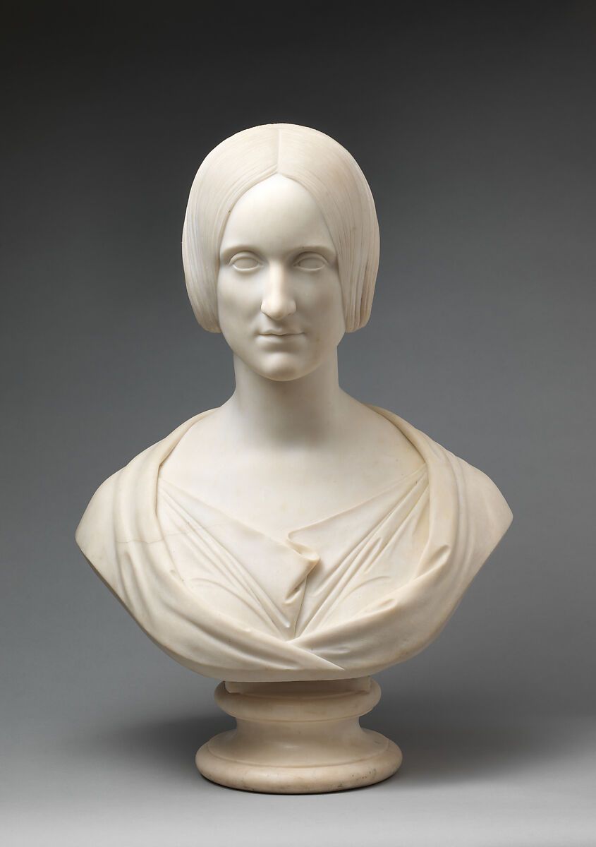 The Bust of Mary Shelley and the Martin Brothers Bird Jar - The