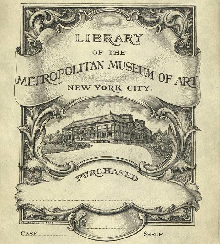 Edwin Davis French bookplate