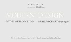 Modern Design in The Metropolitan Museum of Art, 1890–1990