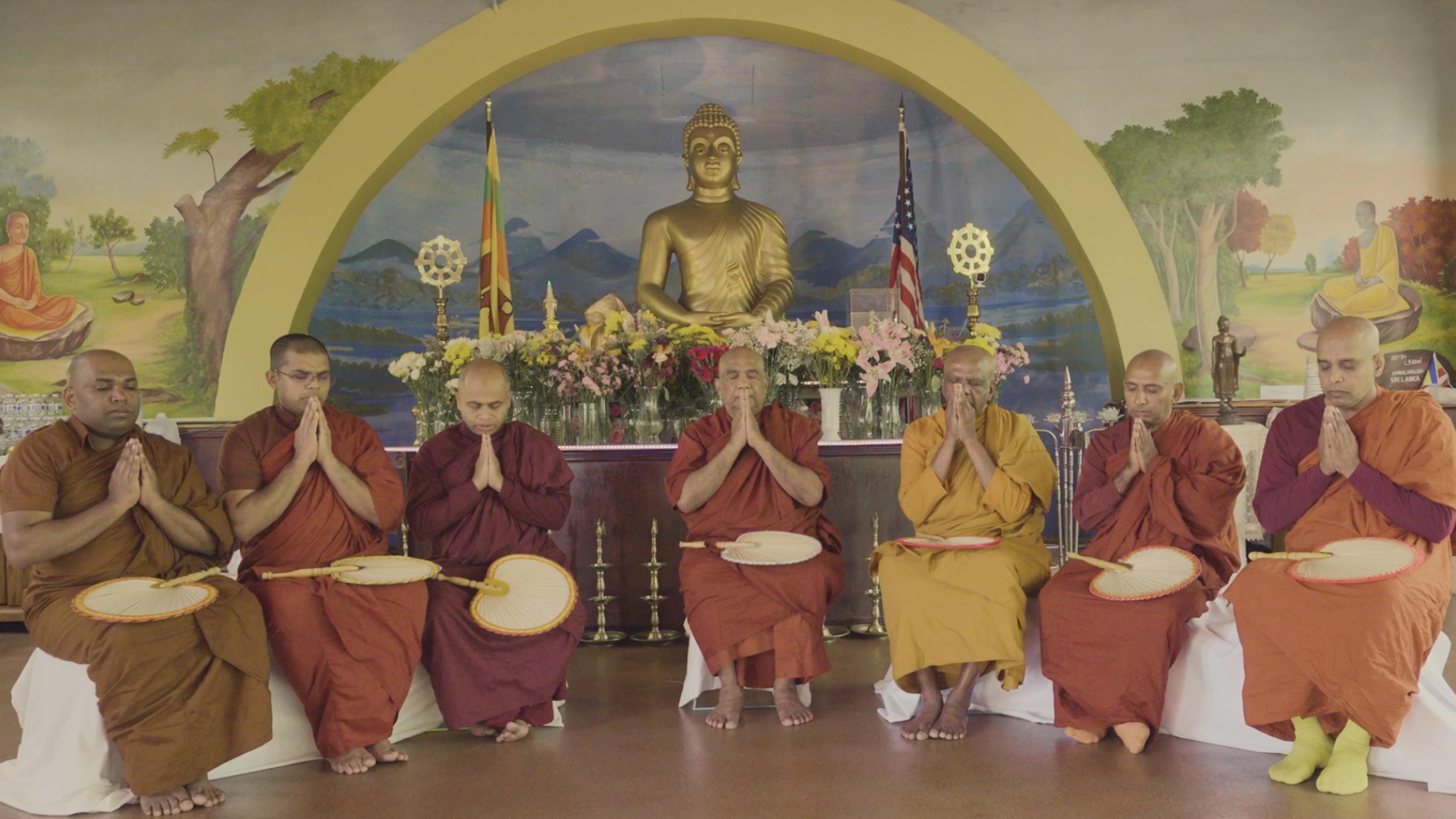 The New York Buddhist Vihara Monks