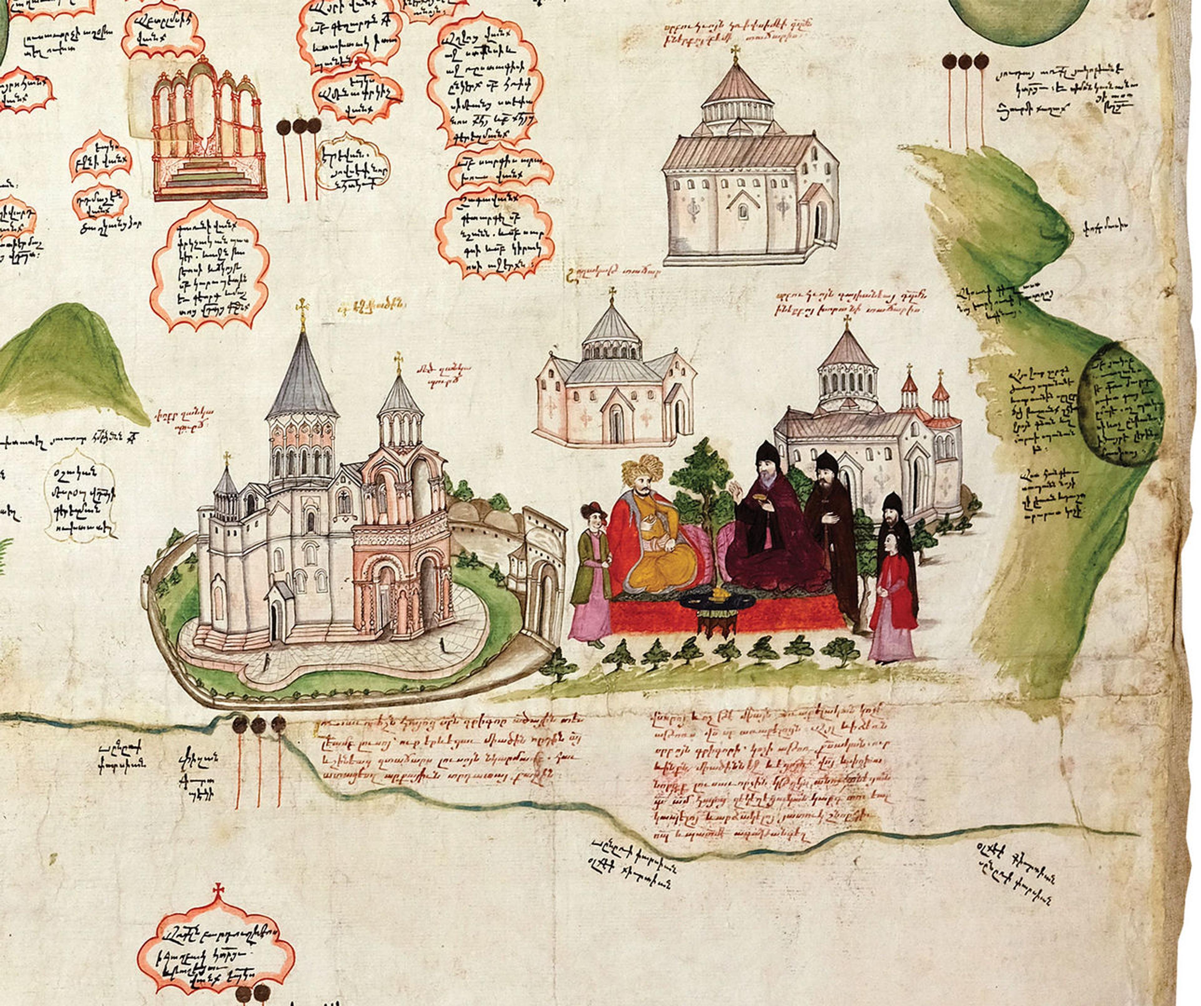 Detail of Tabula Chorographica Armenica