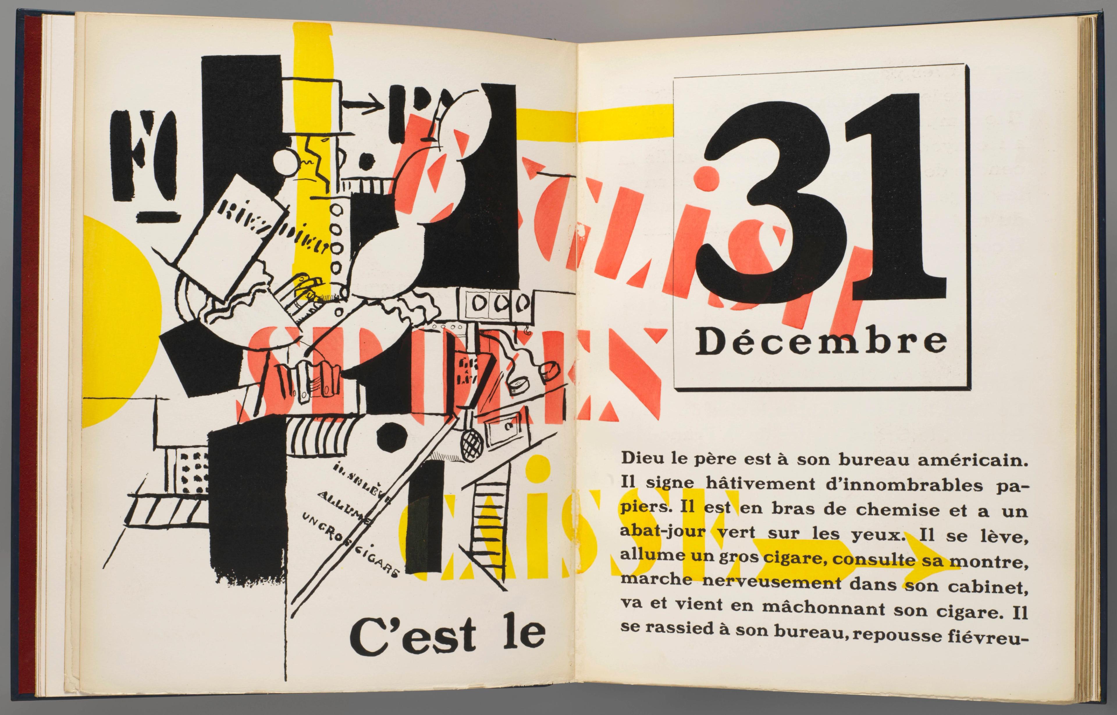 Image of spread 10 of La Fin du monde - a modernist book. 