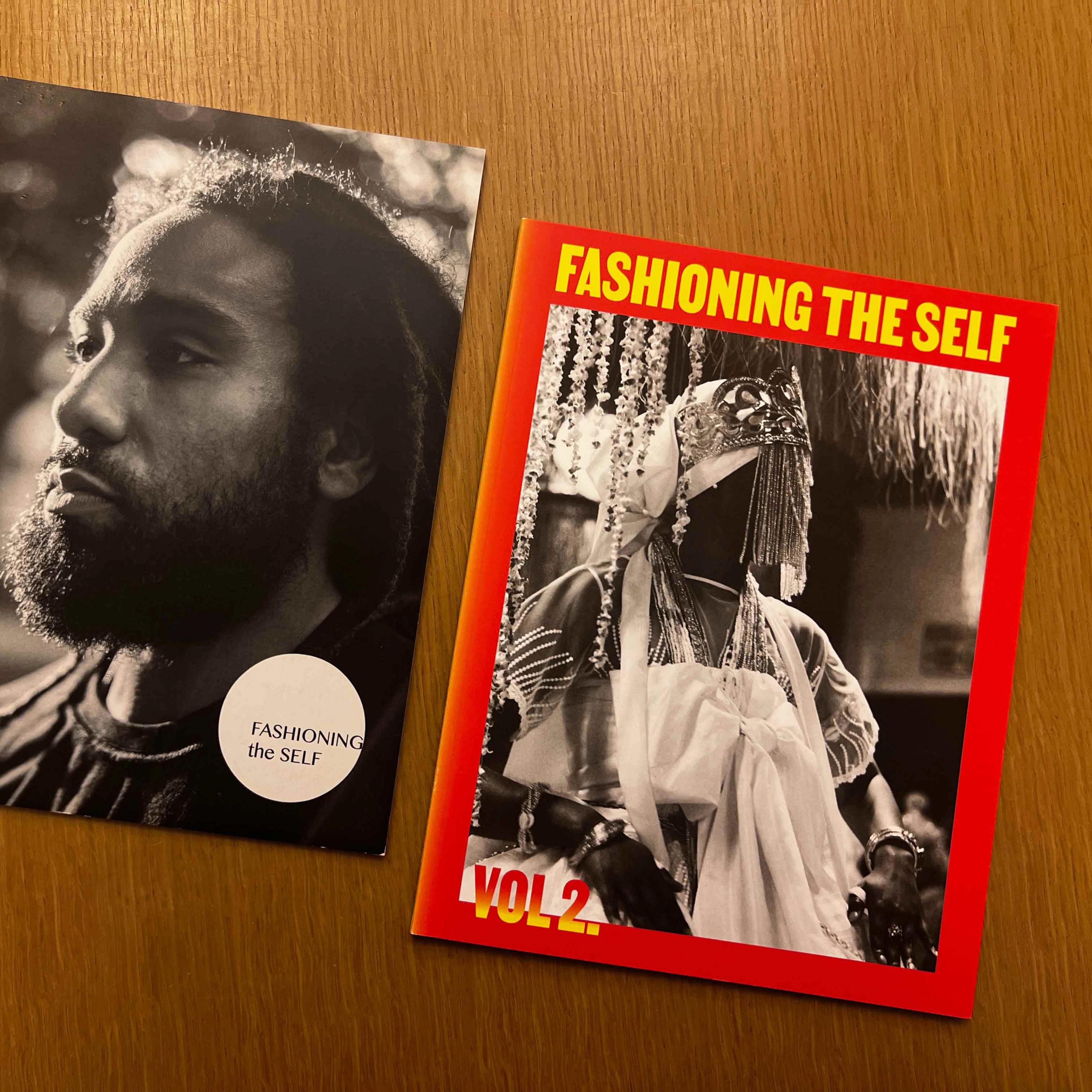 Covers of Fashioning the Self volumes one and two
