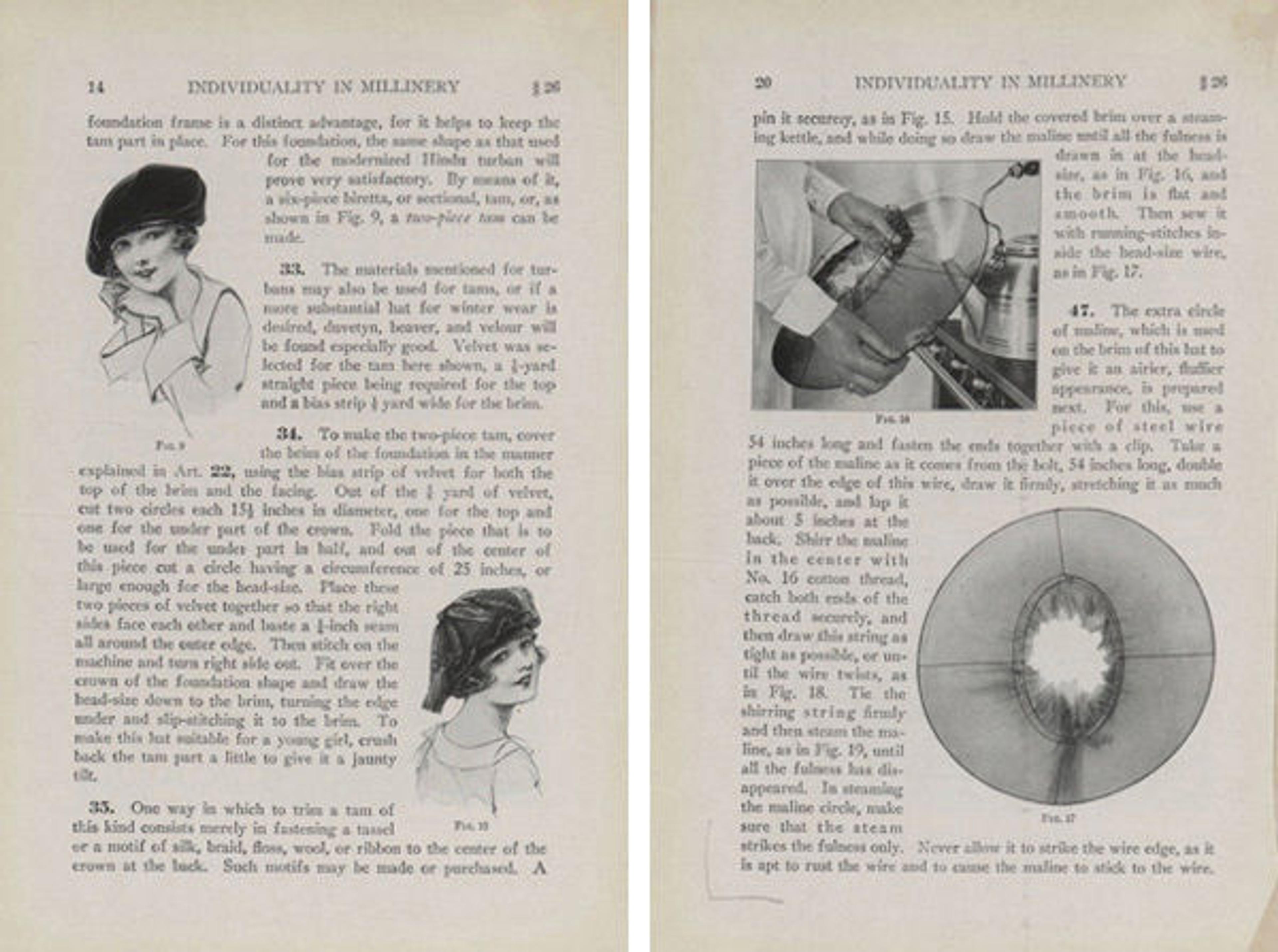 Pages from Individuality in Millinery