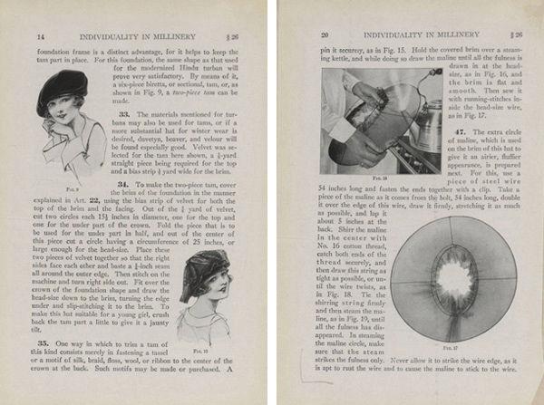 Pages from Individuality in Millinery