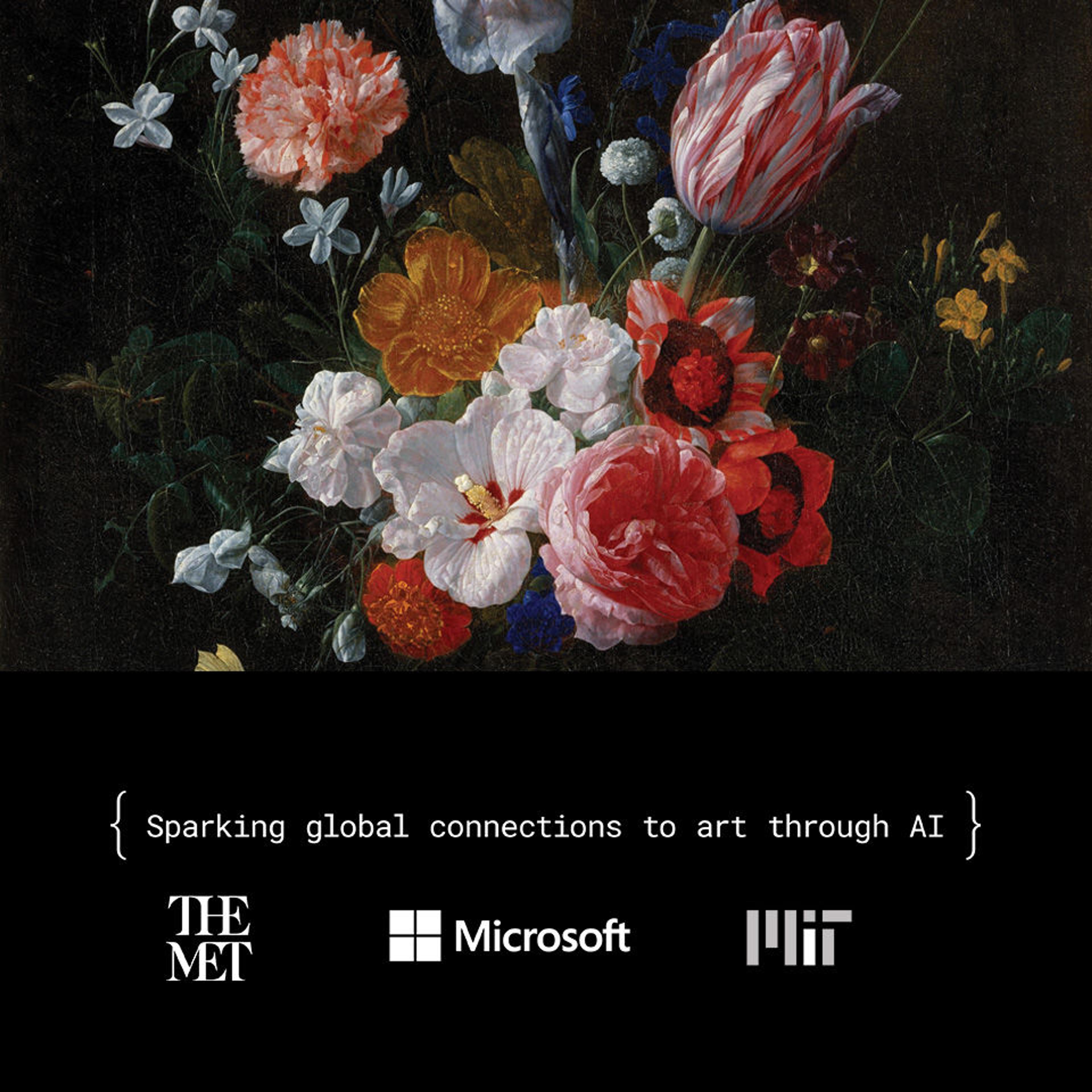 Banner for The Met x Microsoft x MIT hackathon