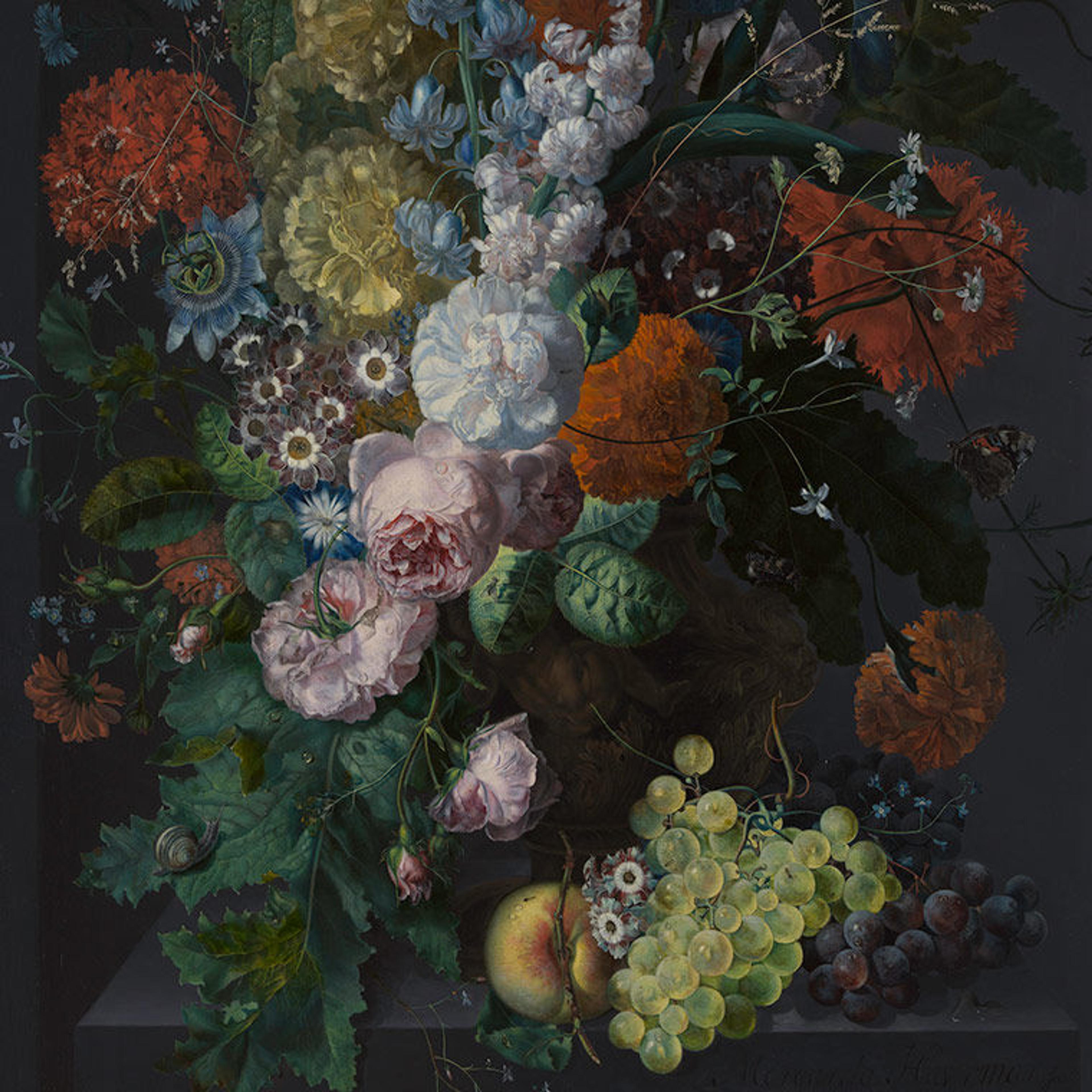 A digital image of a still life by Margareta Haverman
