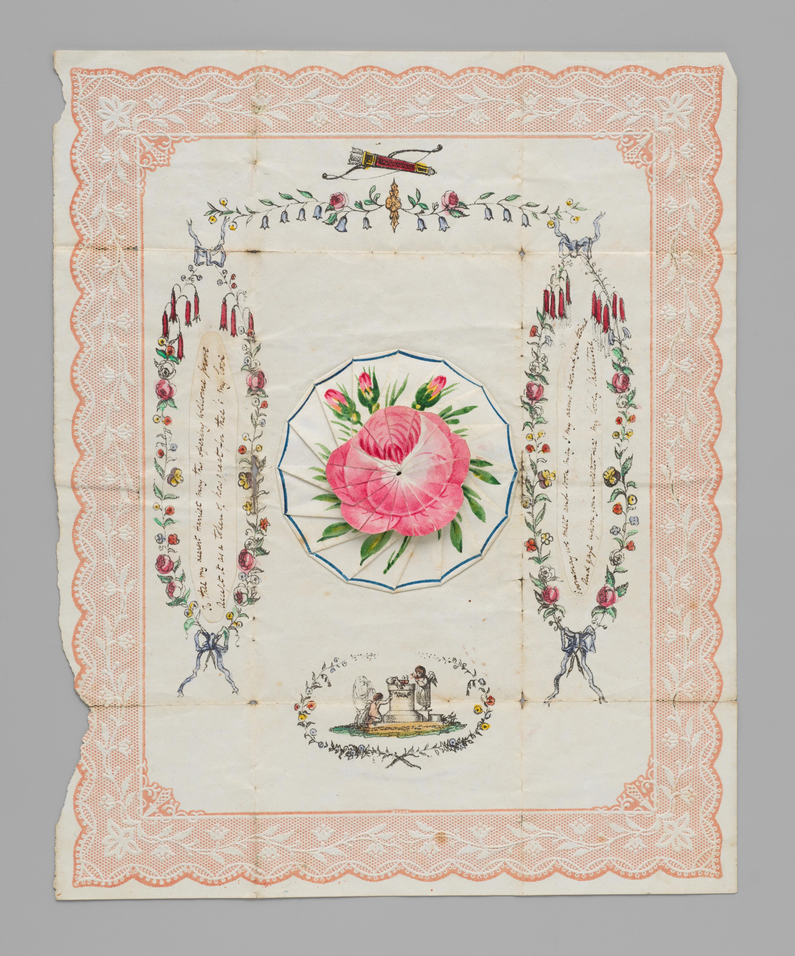 Lithograph and watercolor with movable components