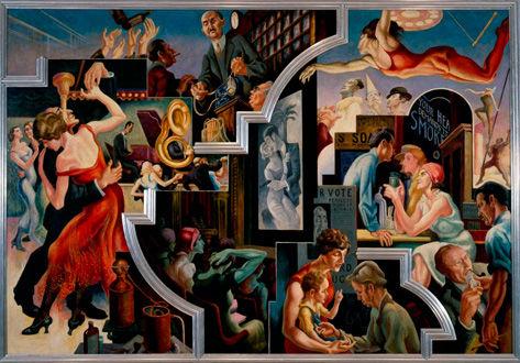 Thomas Hart Benton, America Today