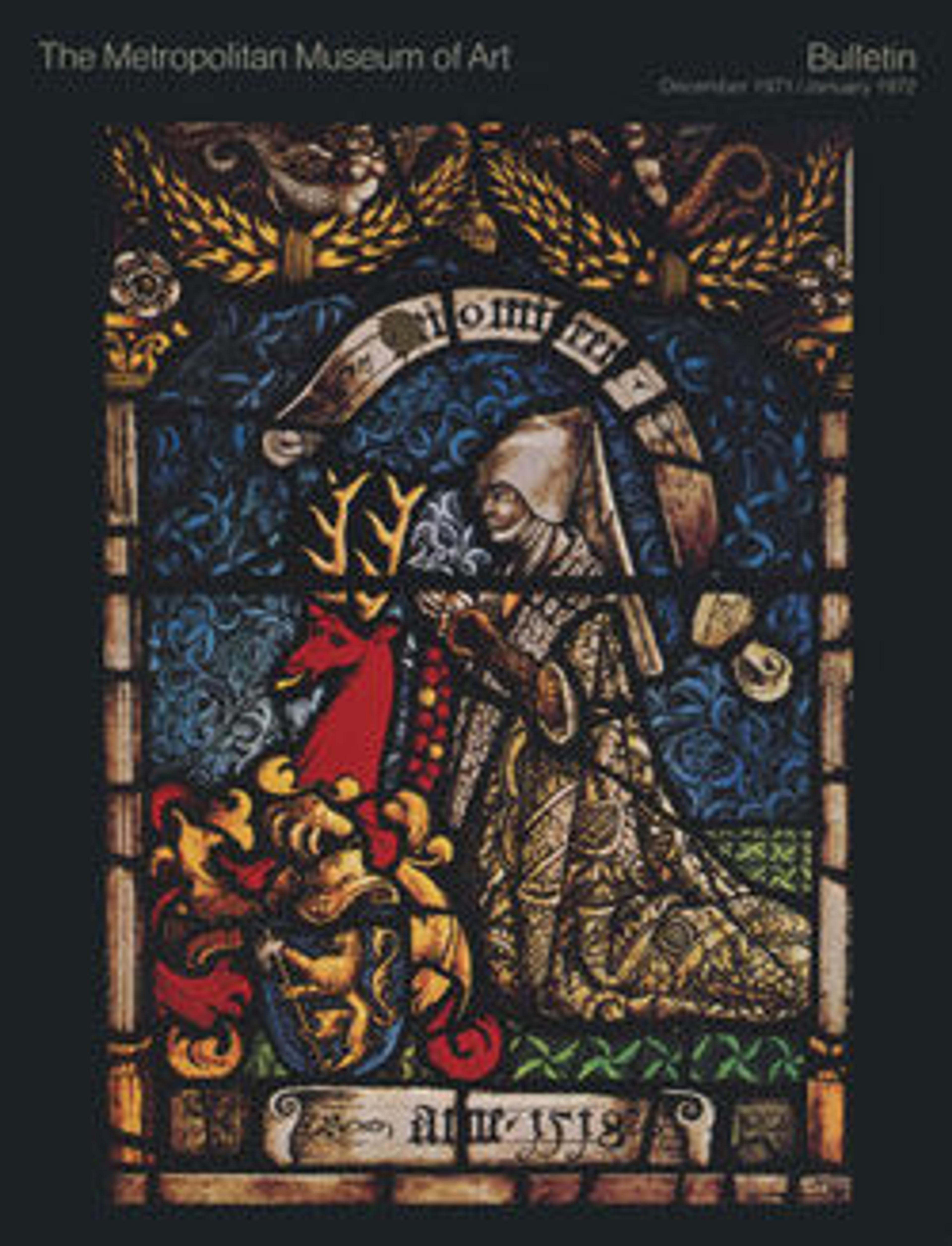 "Stained-Glass Windows": The Metropolitan Museum of Art Bulletin, v. 30, no. 3 (December, 1971–January, 1972)