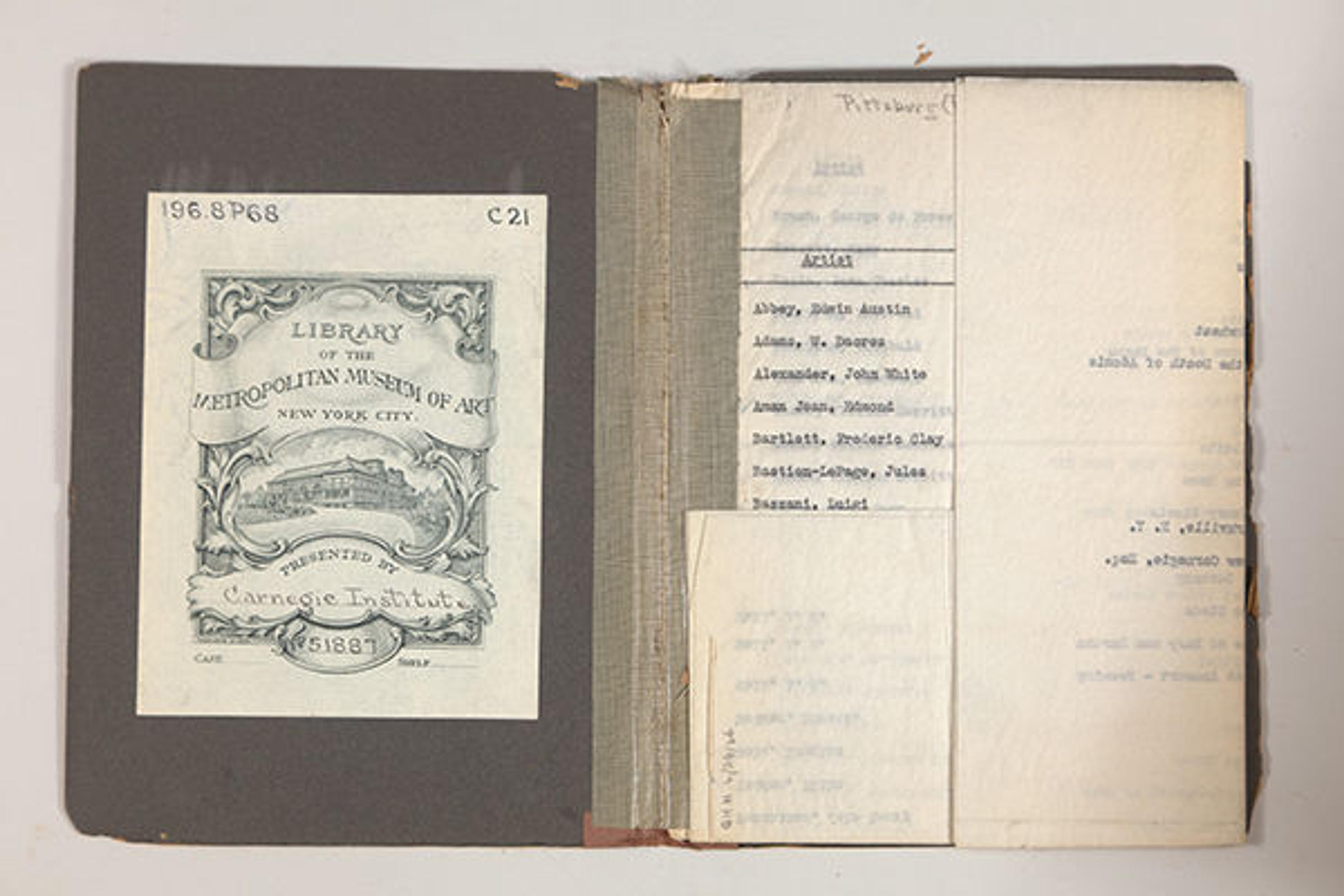Bookplate