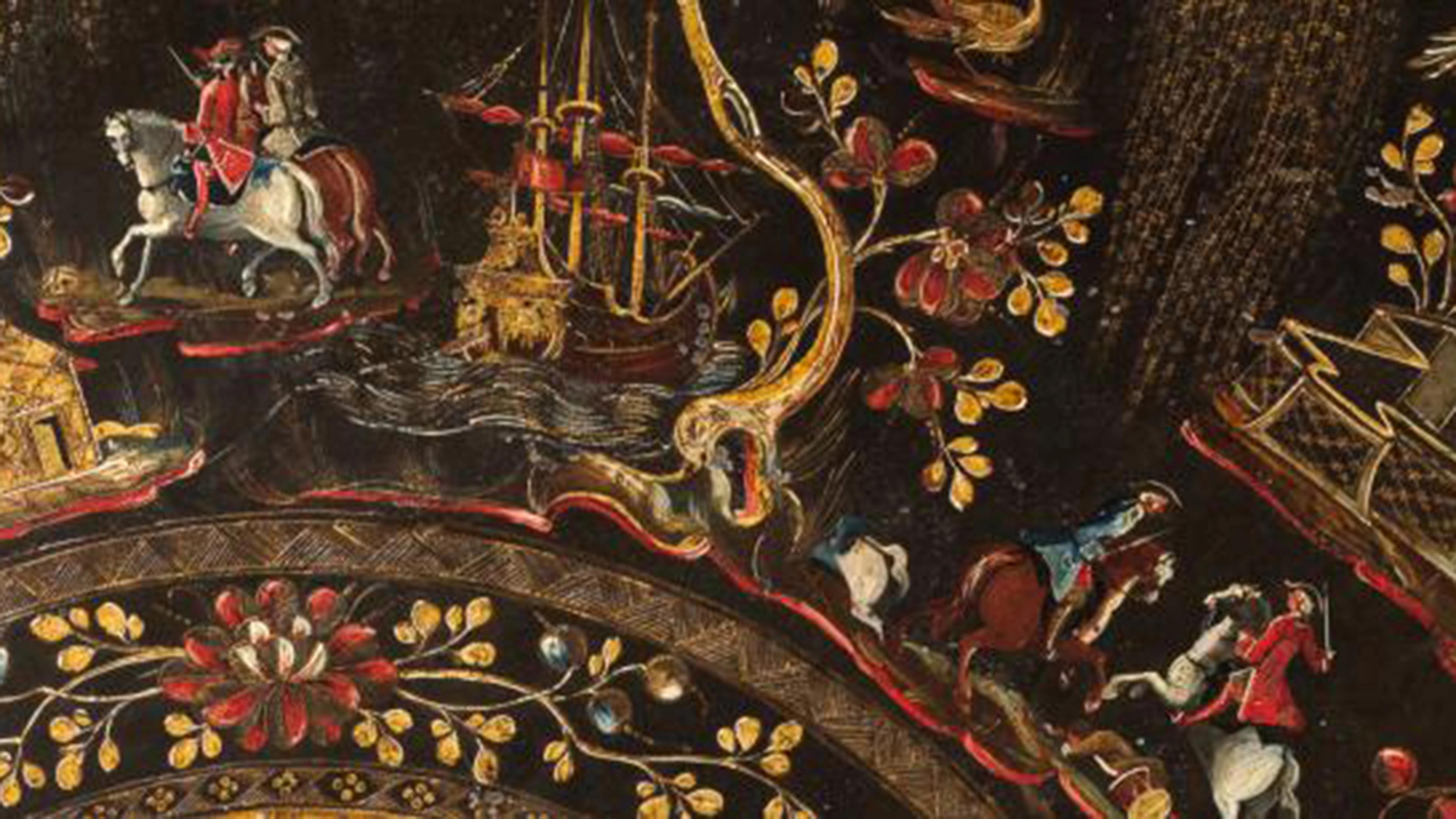 Chia Oil in 18th-Century Mexican Lacquerware and Paintings