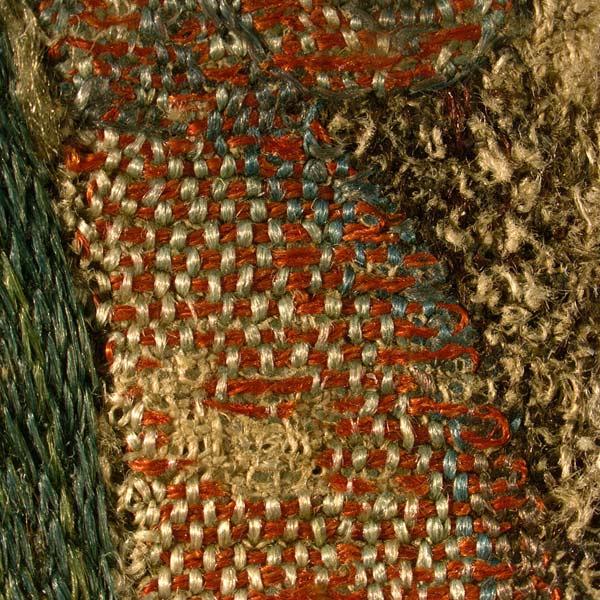 Fig. 9. Detail of a previous restoration treatment for Saint Martin Announcing to His Parents That He Will Become a Christian (1975.1.1909)