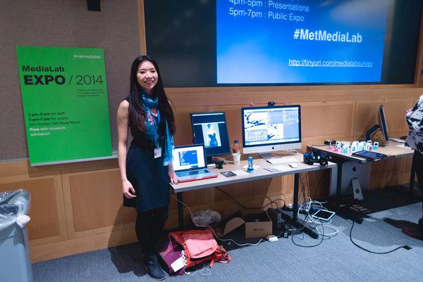 Betty Quinn with Diving Into Pollock and Paintings Uncovered