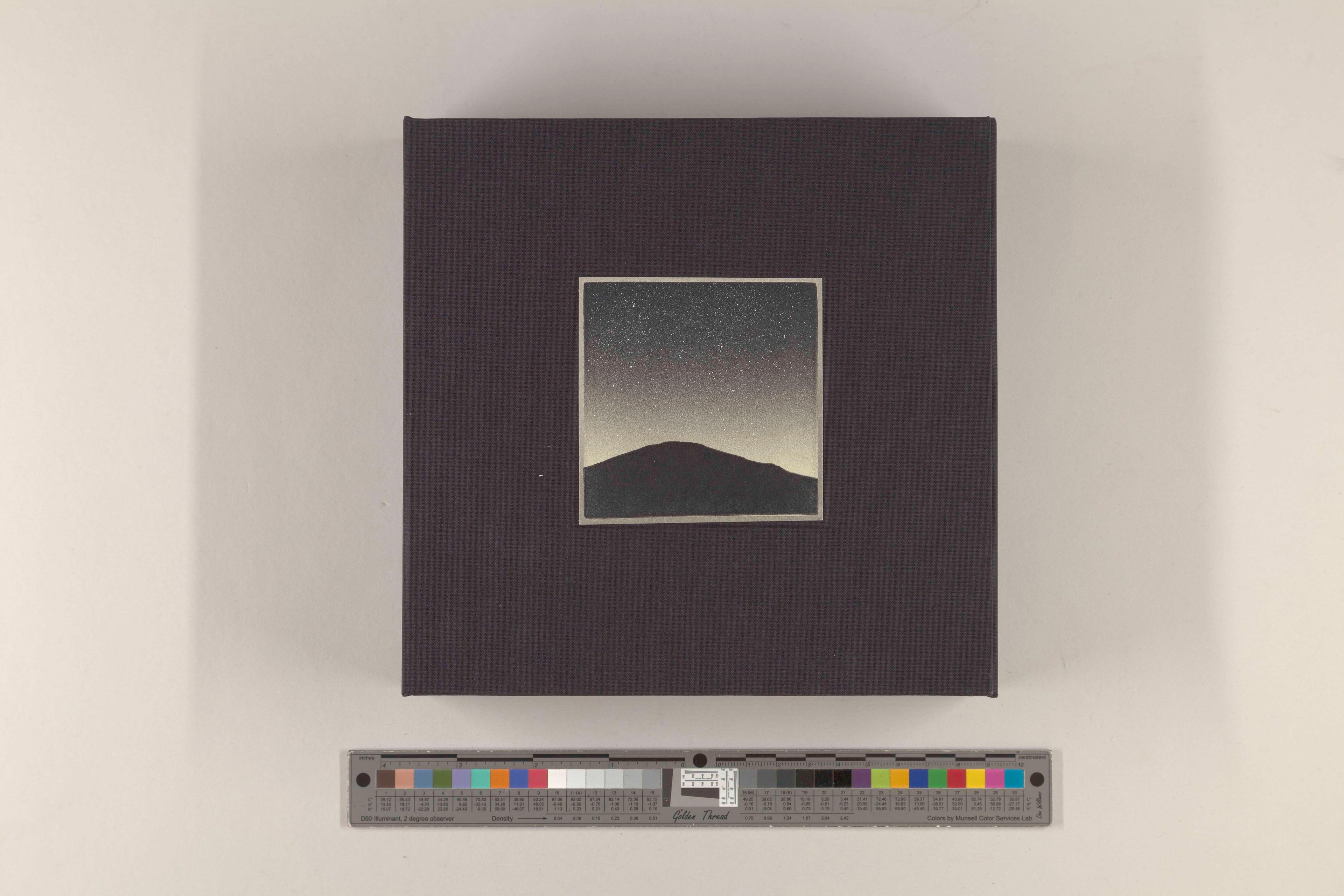 Cover featuring a silhouette of a mountain