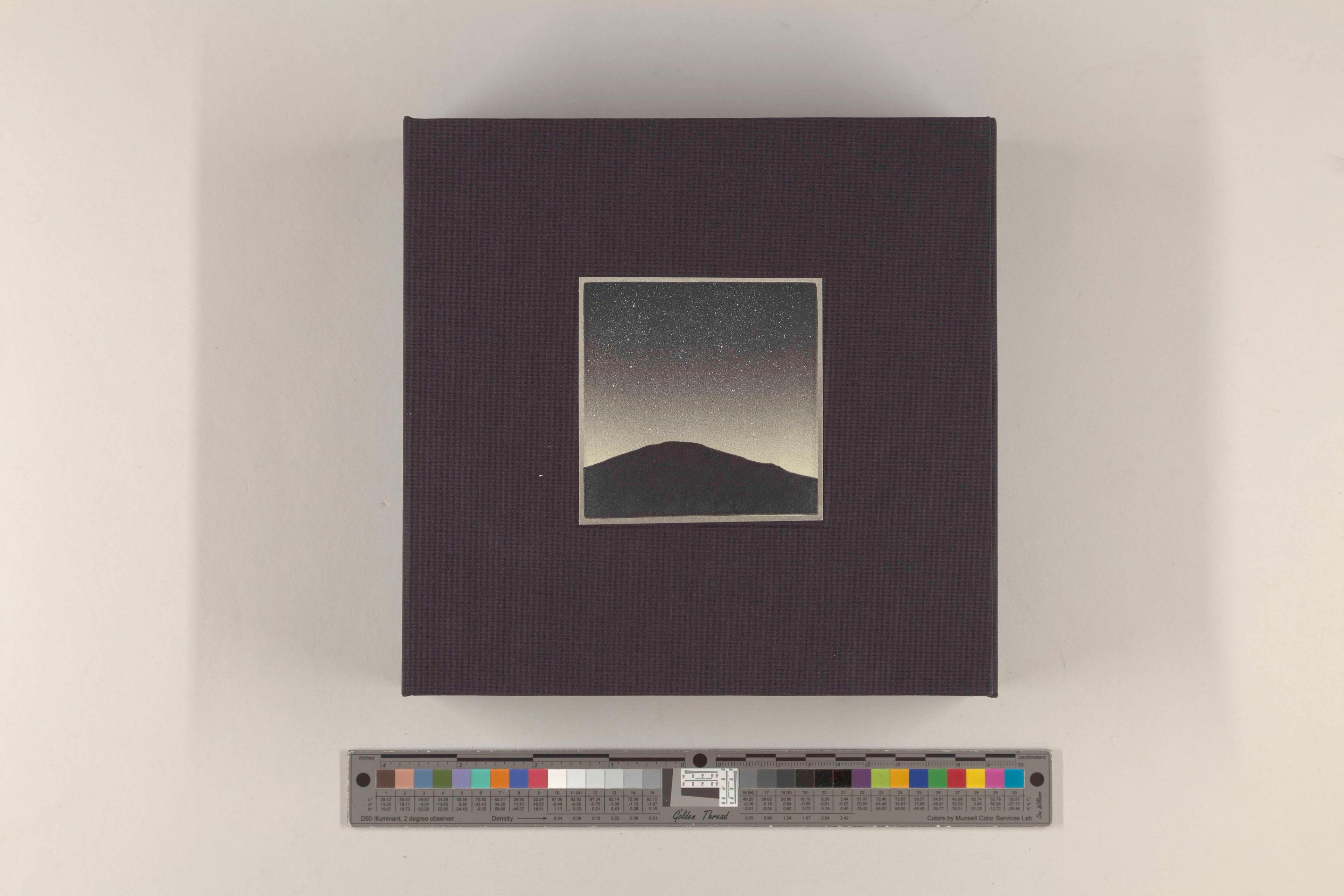 Cover featuring a silhouette of a mountain
