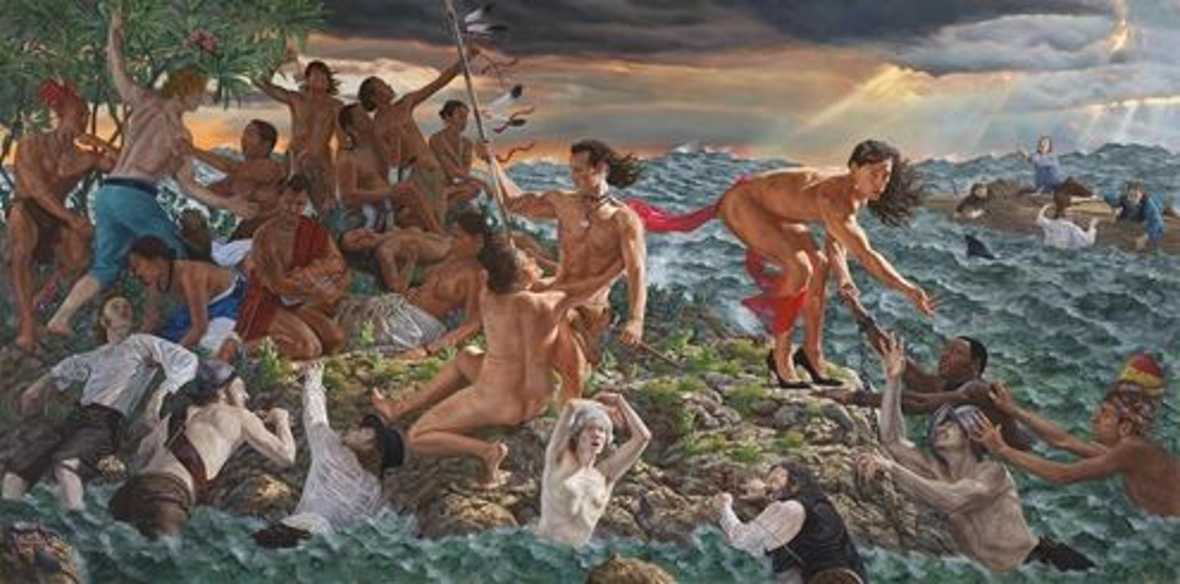 The Great Hall Commission: Kent Monkman, mistikôsiwak (Wooden Boat People)