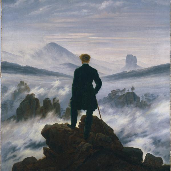 Cover Image for 378. *Wanderer above the Sea of Fog*, ca. 1817