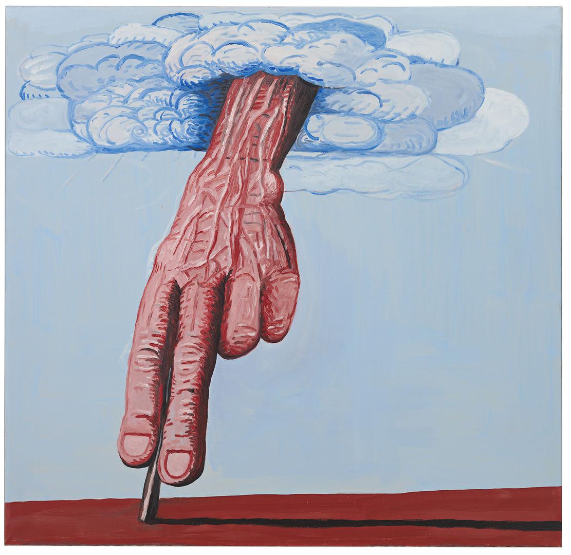Philip Guston's painting titled "The Line"
