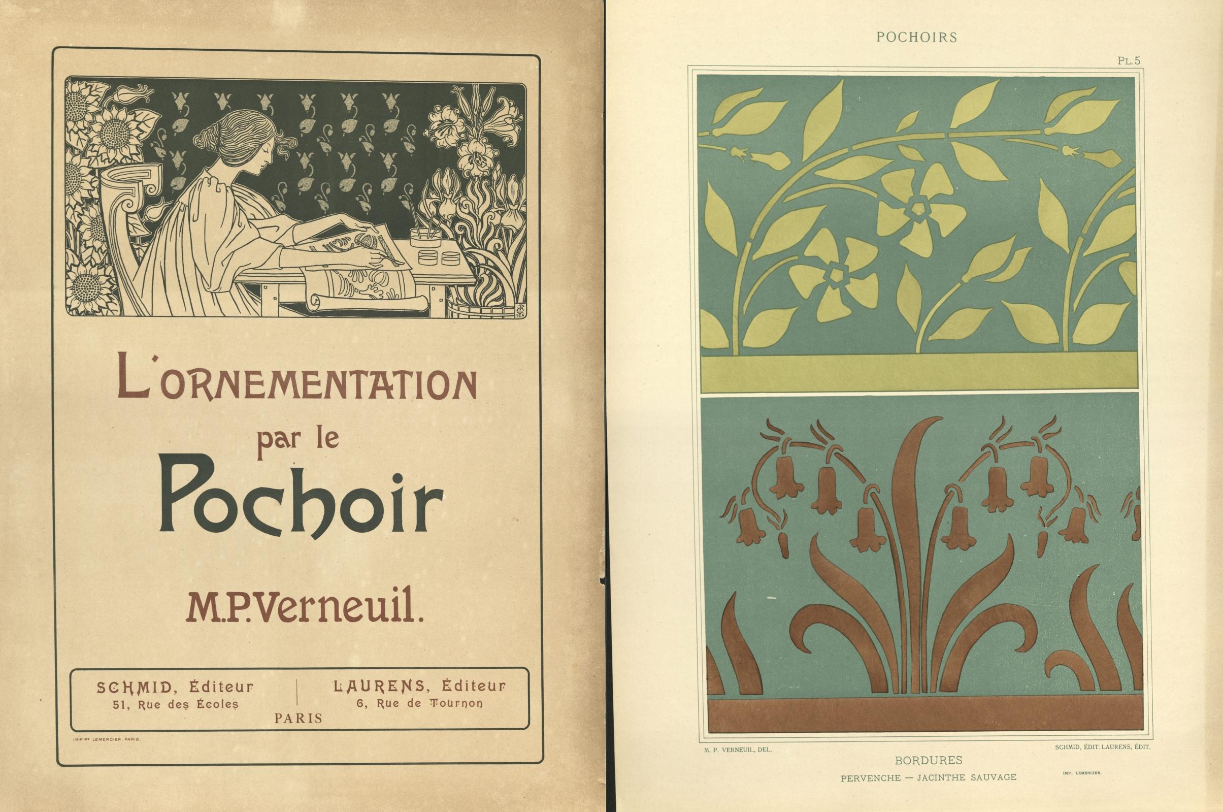 Cover and an illustrated plate