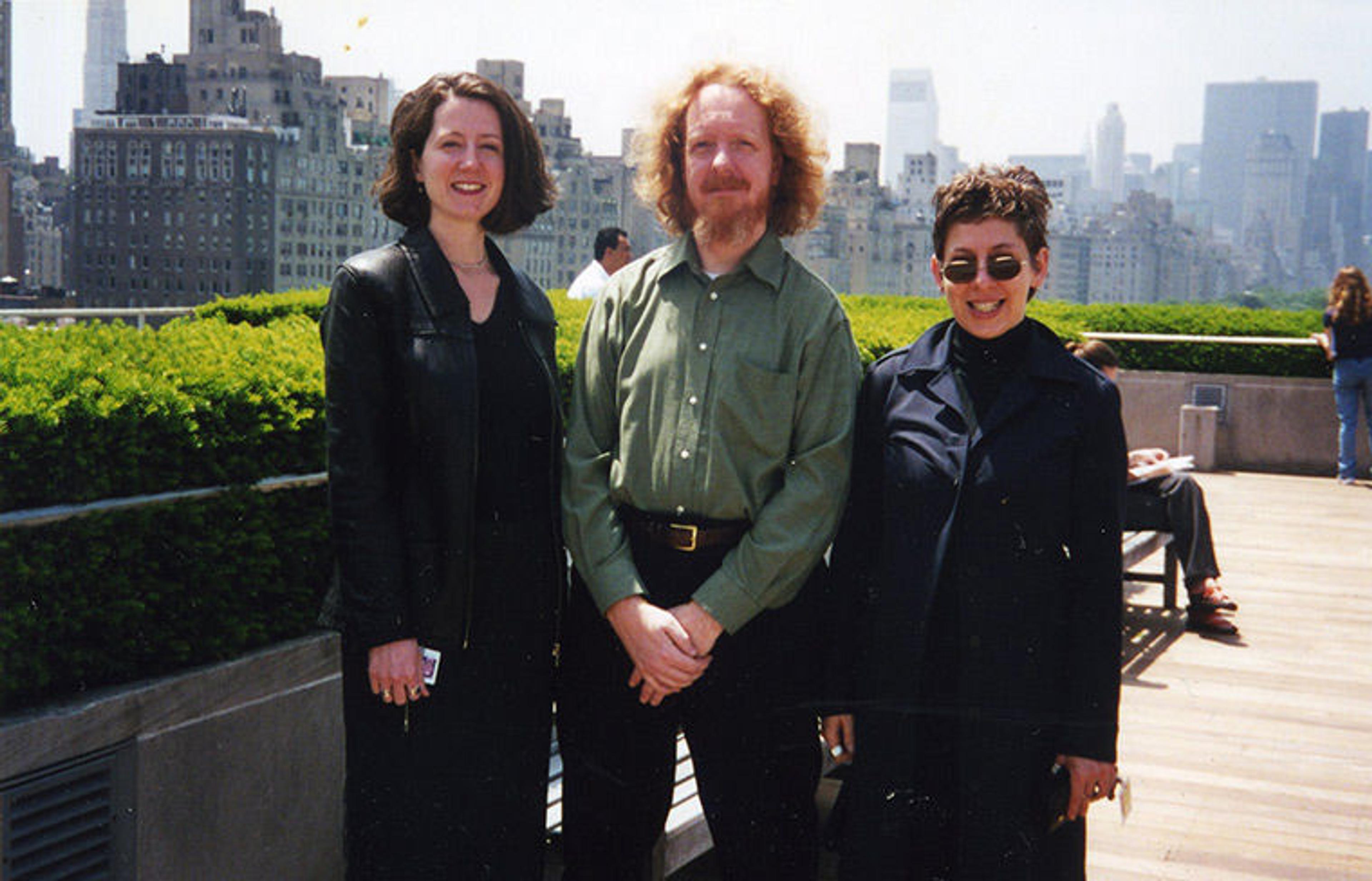 Ross Day on rooftop garden