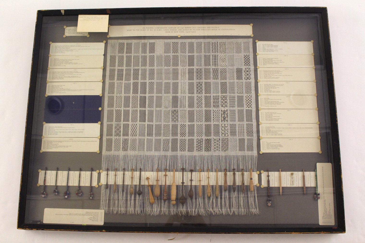 Gertrude Whiting's Bobbin Lace Sampler