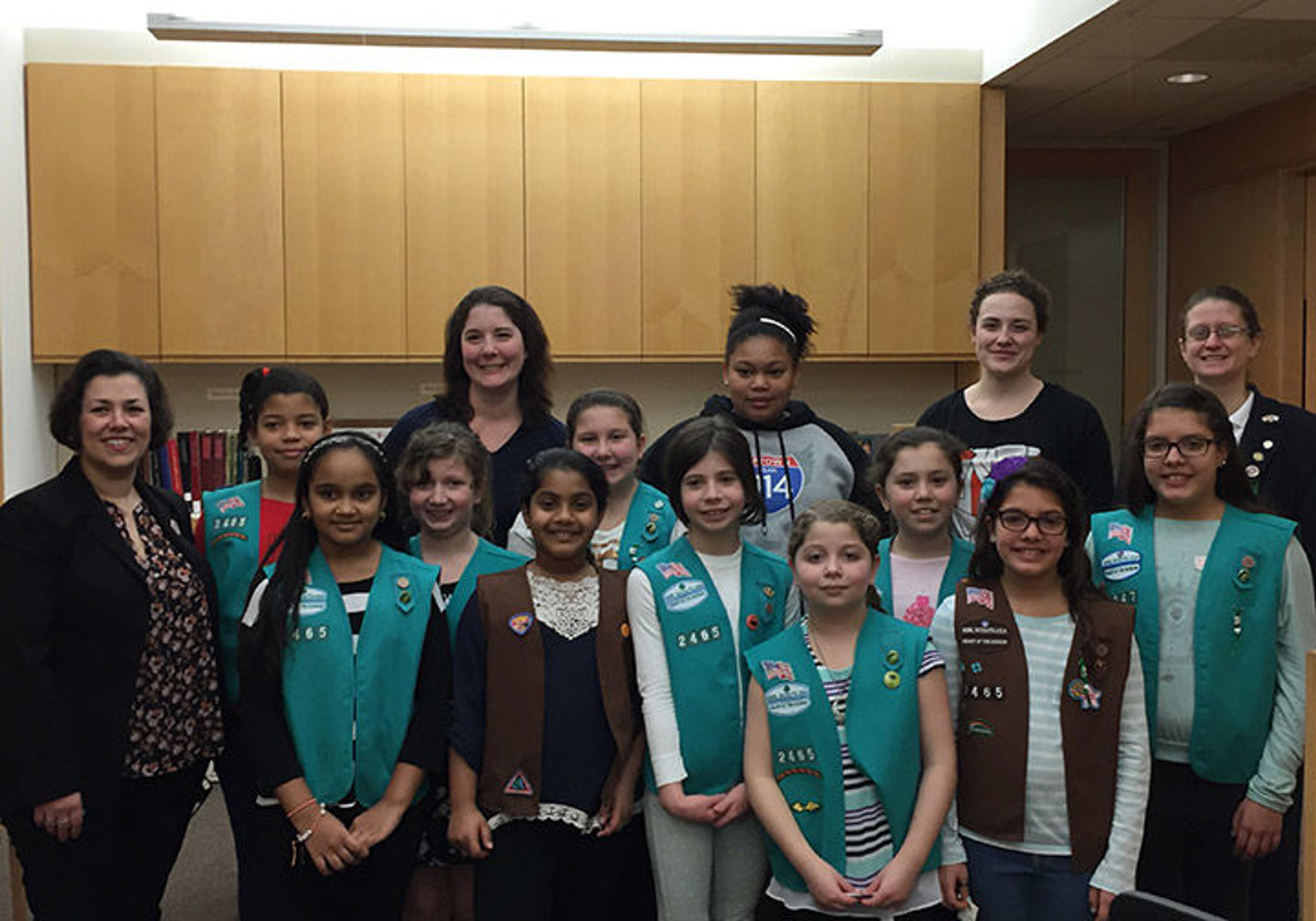 Girl Scouts group photo