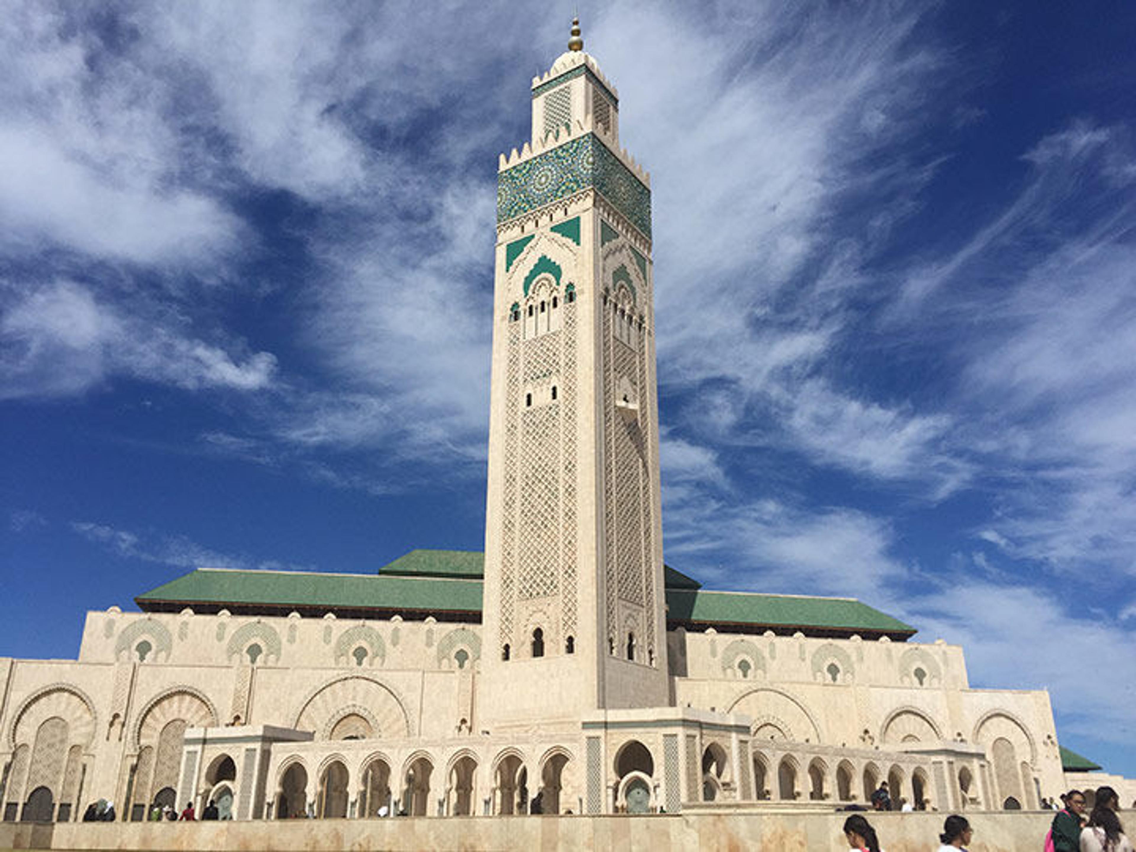 View of Hassan II Mosque