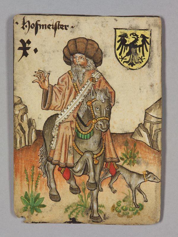10 of Germany, Master of the Household. The Courtly Household Cards.