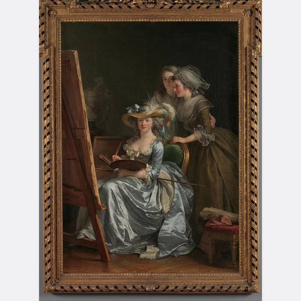 Cover Image for 5019. Self-Portrait with Two Pupils