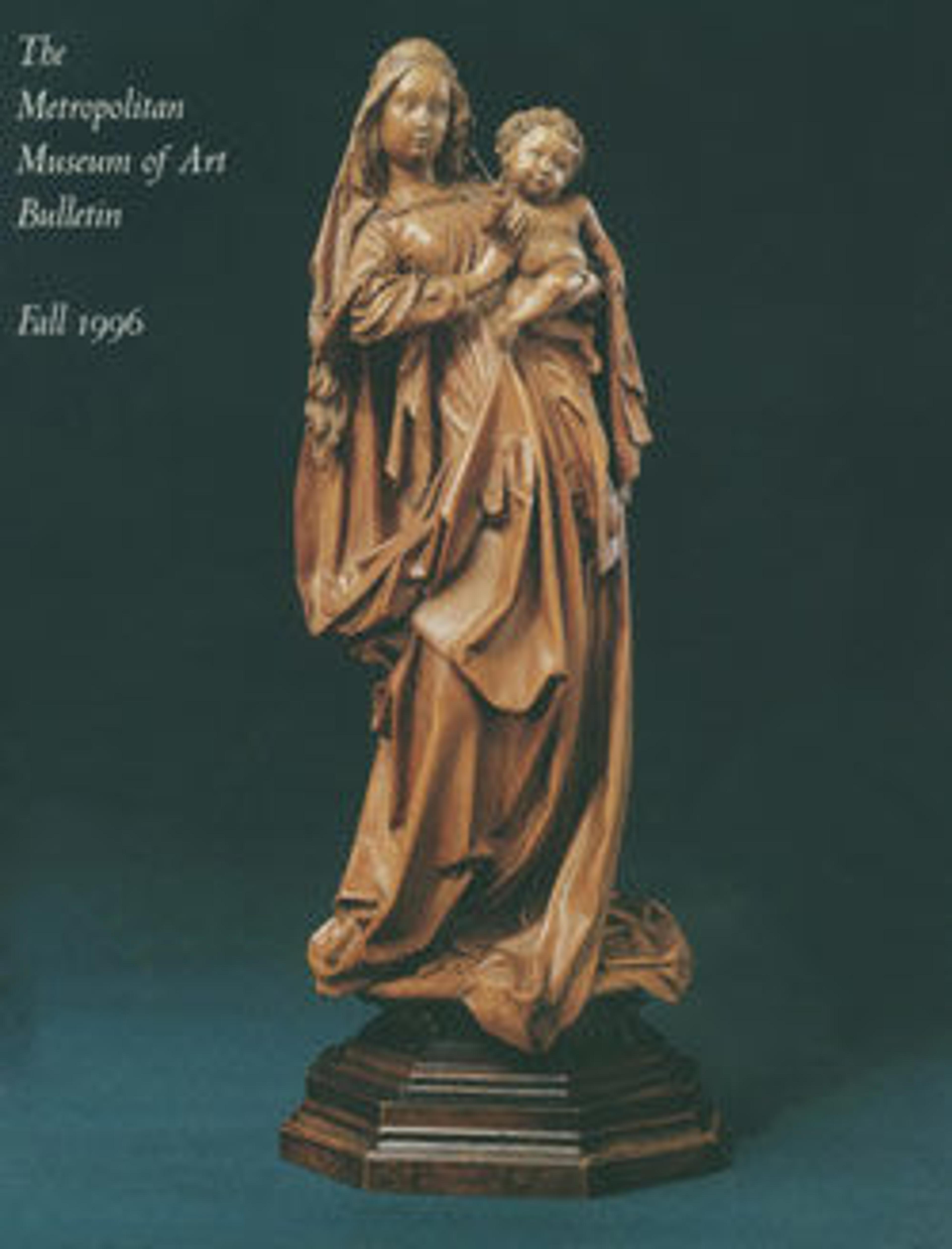 "Recent Acquisitions, A Selection: 1995-1996": The Metropolitan Museum of Art Bulletin, v. 54, no. 2 (Fall, 1996)