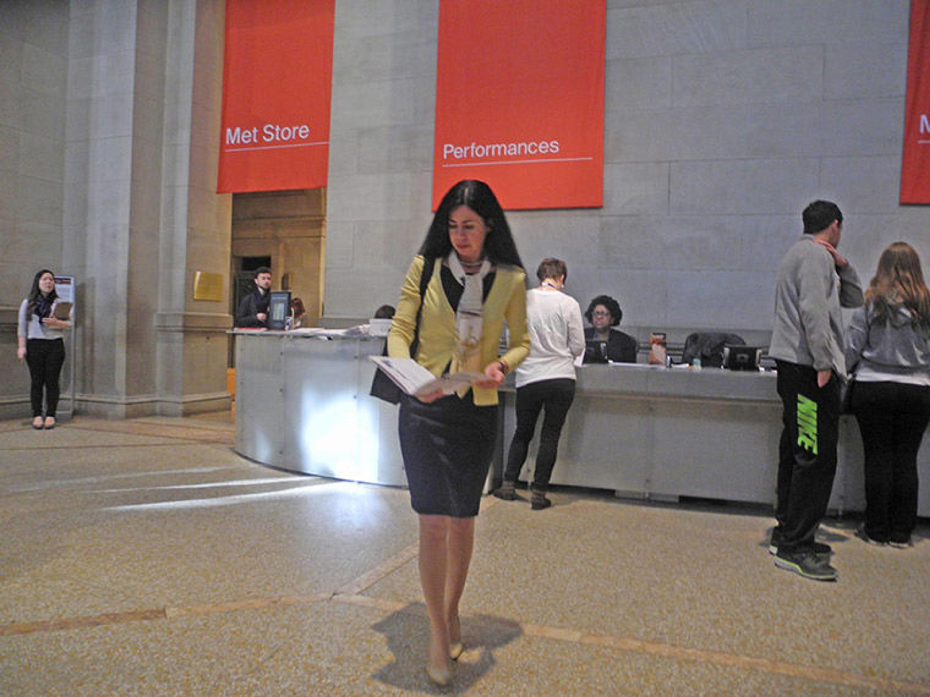 Holly Phillips in the Great Hall