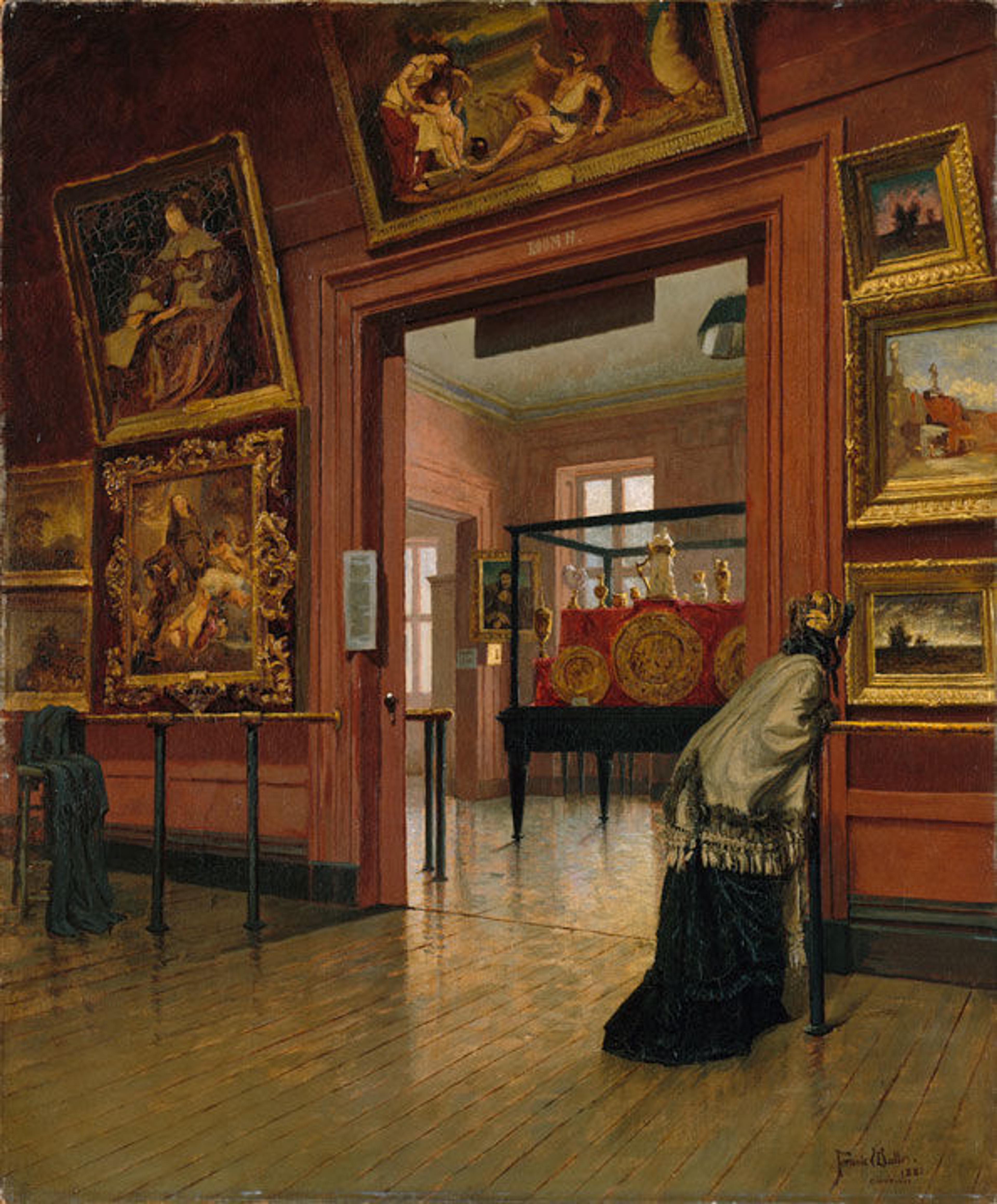 Frank Waller (American, 1842–1923) | Interior View of the Metropolitan Museum of Art when in Fourteenth Street | 95.29