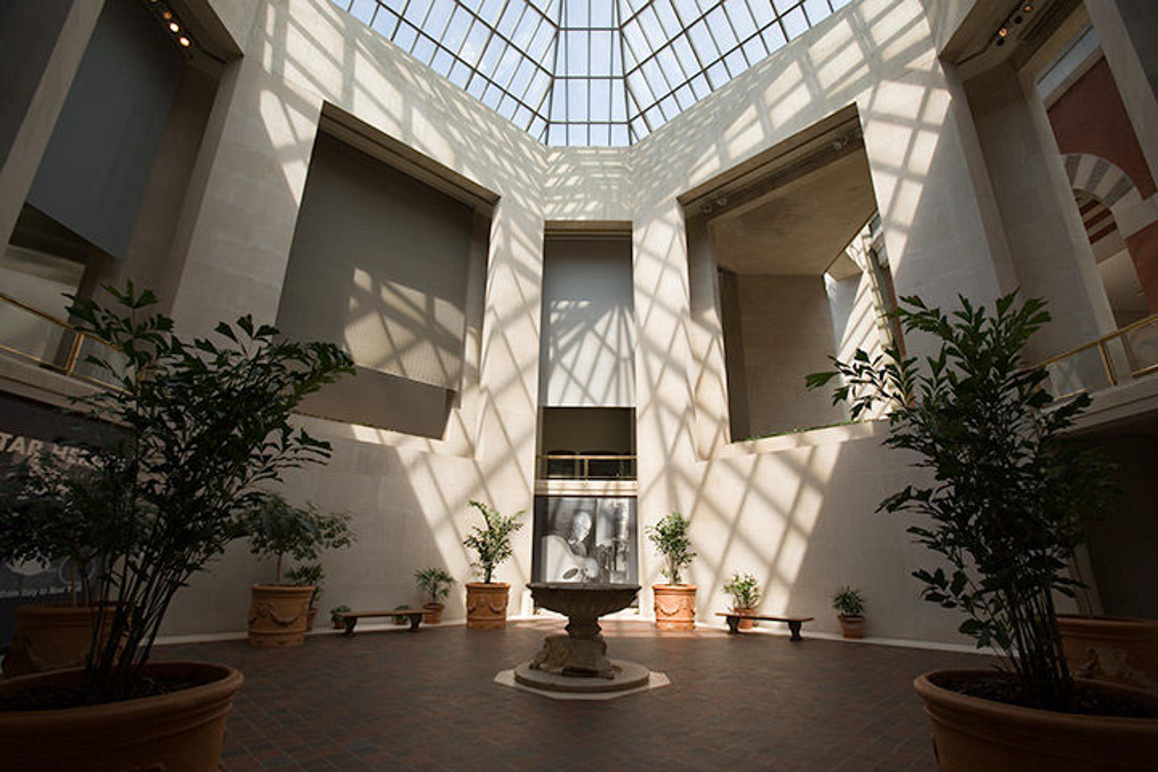 The fountain at the Robert Lehman Collection