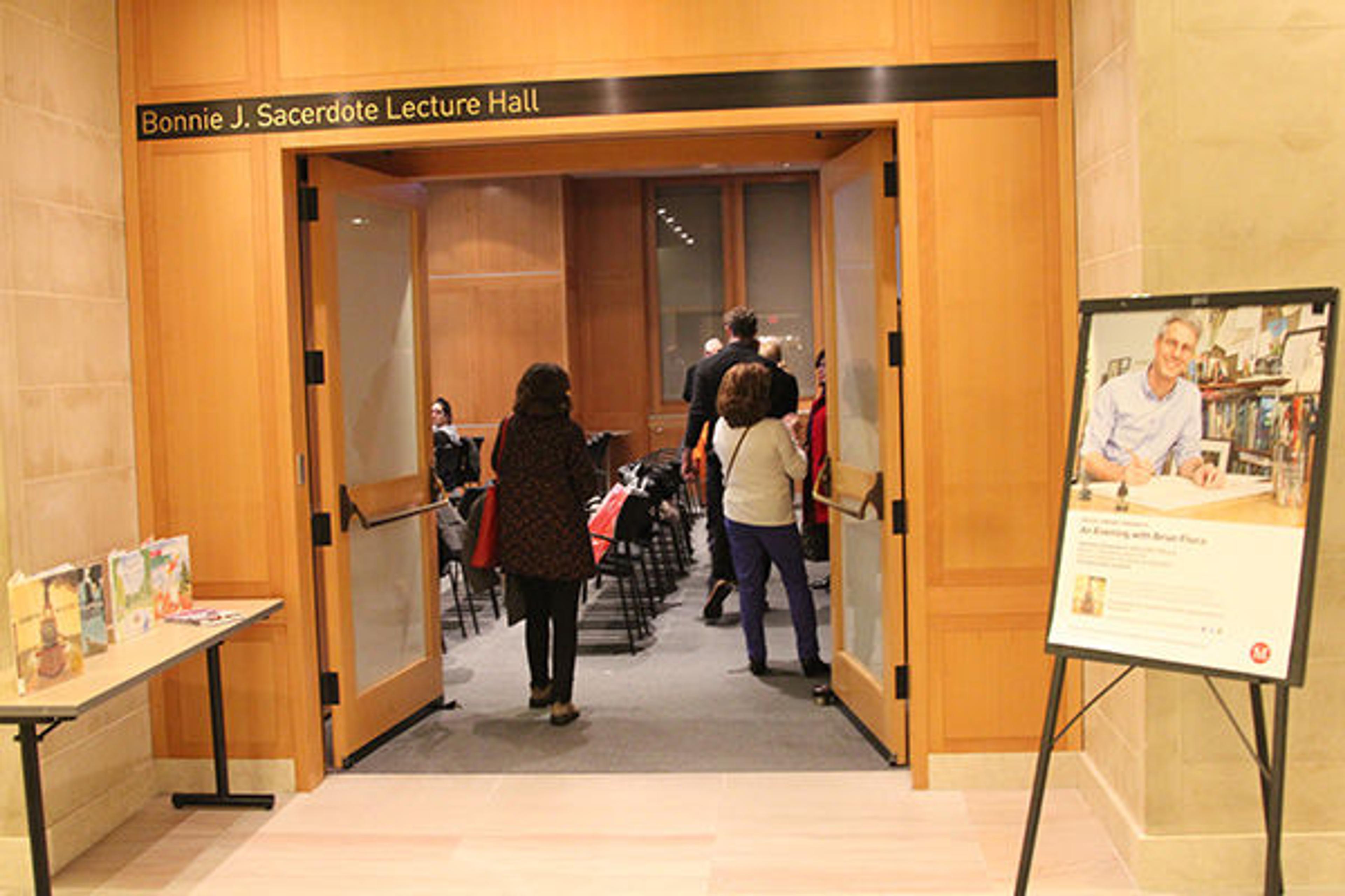 entering Brian Floca event
