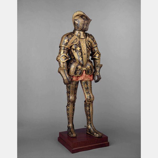 Cover Image for 589. Armor Garniture of George Clifford (1558–1605), Third Earl of Cumberland, Made under the direction of Jacob Halder, 1586