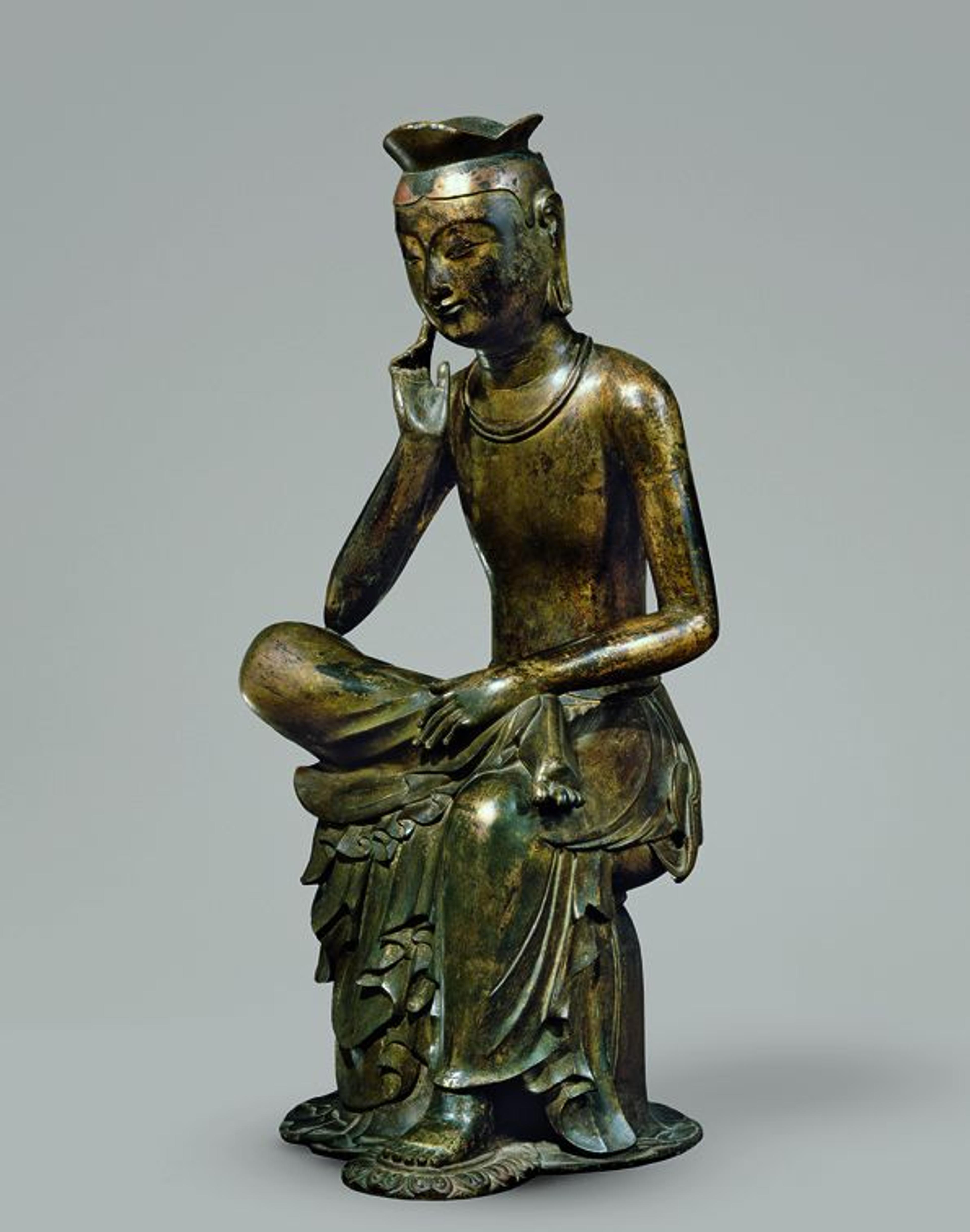 Bodhisattva in pensive pose, National Museum of Korea, National Treasure 83