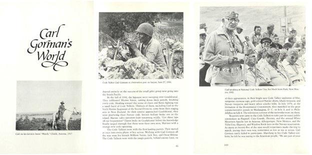 Cover and two inside spreads