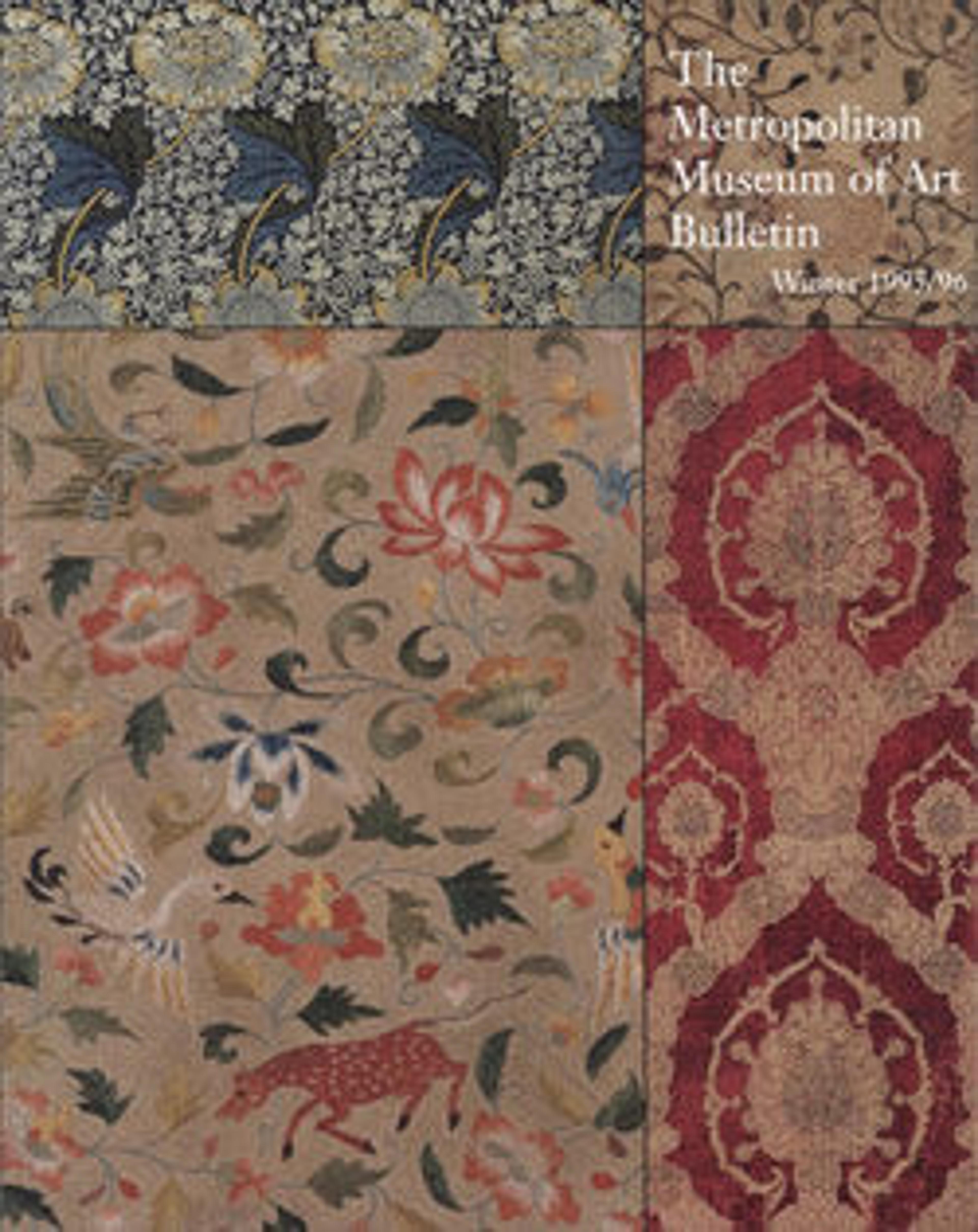 "Textiles in The Metropolitan Museum of Art": The Metropolitan Museum of Art Bulletin, v. 53, no. 3 (Winter, 1995-1996)