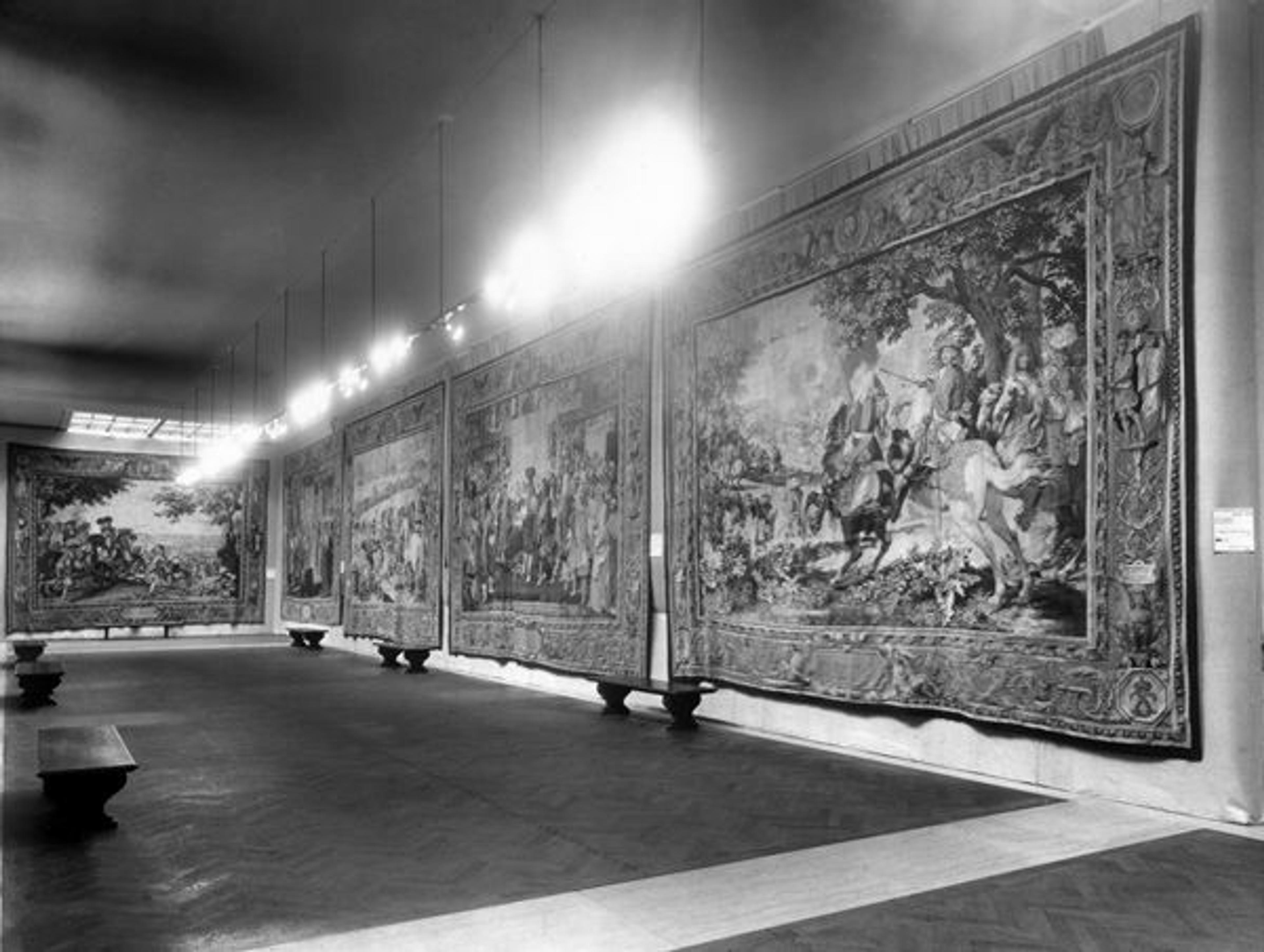 Installation view, French Tapestries, on view November 22, 1947–February 29, 1948