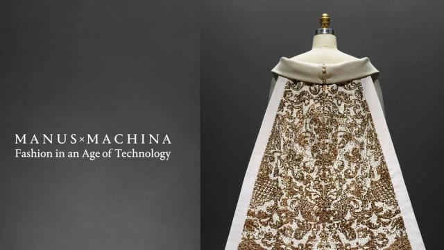 Gold wedding ensemble (back view)