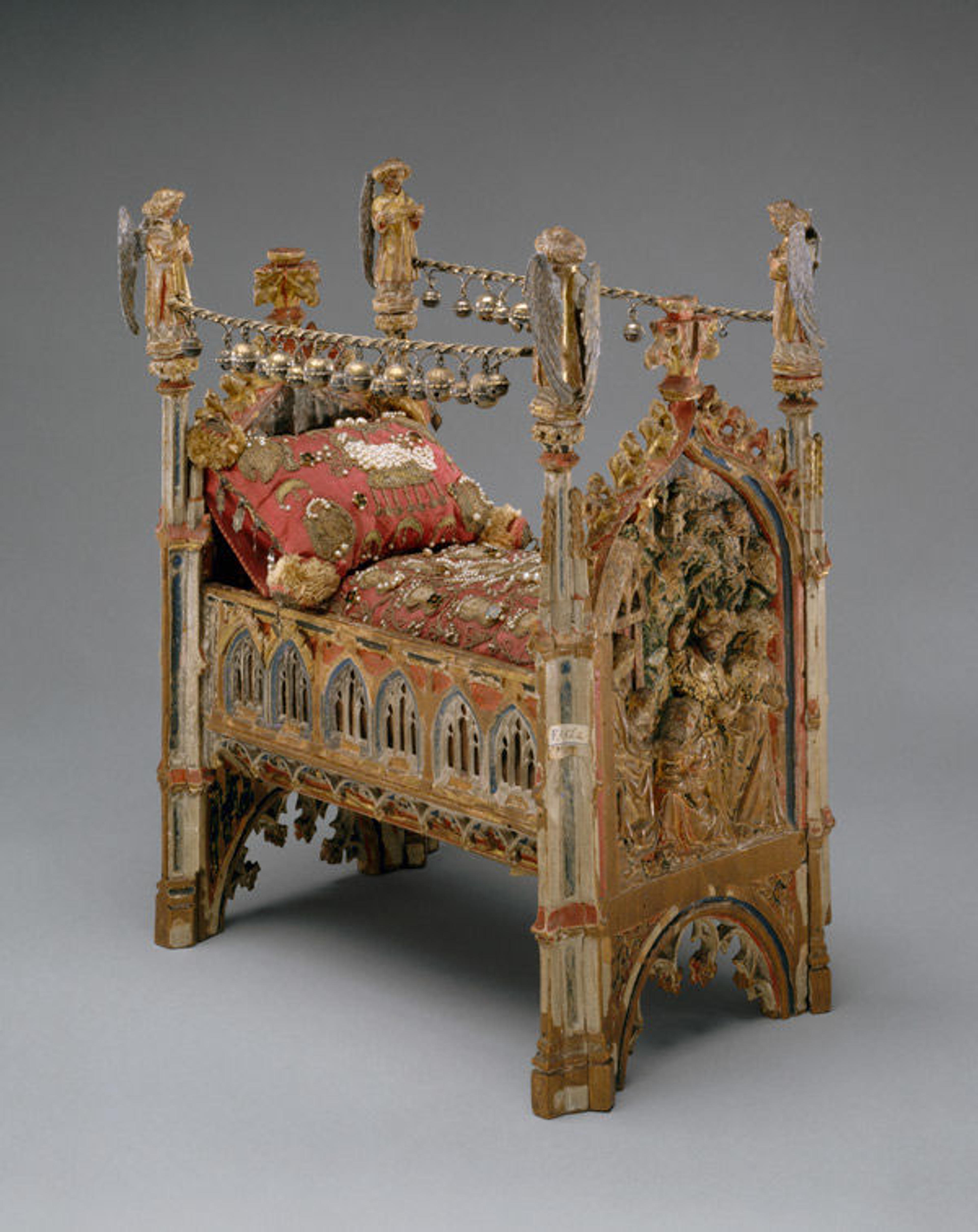 Crib of the Infant Jesus, 15th century | South Netherlandish | The Metropolitan Museum of Art, New York, Gift of Ruth Blumka, in memory of Leopold Blumka, 1974 (1974.121a–d)