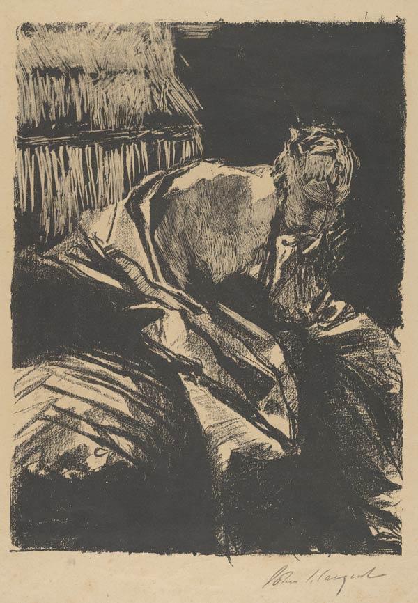 Study of a Young Man, Seated