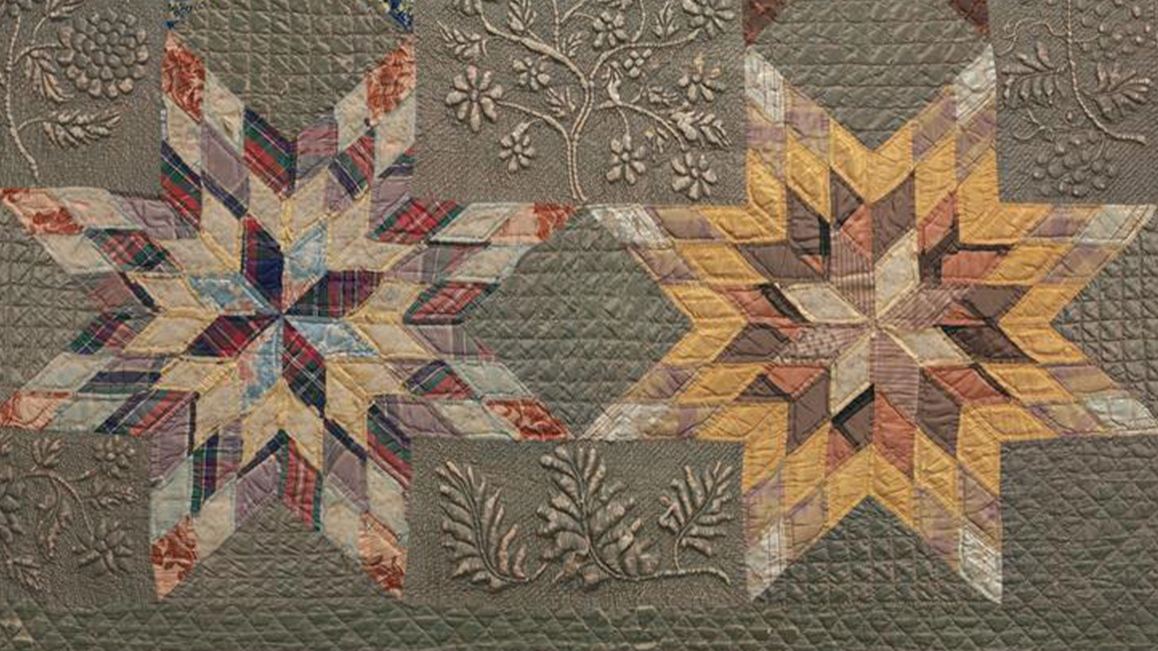 : Ellen Morton Littlejohn (1826–1899) and Margaret Morton Bibb (ca. 1832–ca. 1900–1910). Quilt, Star of Bethlehem pattern variation, ca. 1837–50. Silk and cotton, 88 1/4 x 87 1/8 in. (224.2 x 221.3 cm). The Metropolitan Museum of Art, New York, Gift of Roger Morton and Dr. Paul C. Morton, 1962 (62.144)